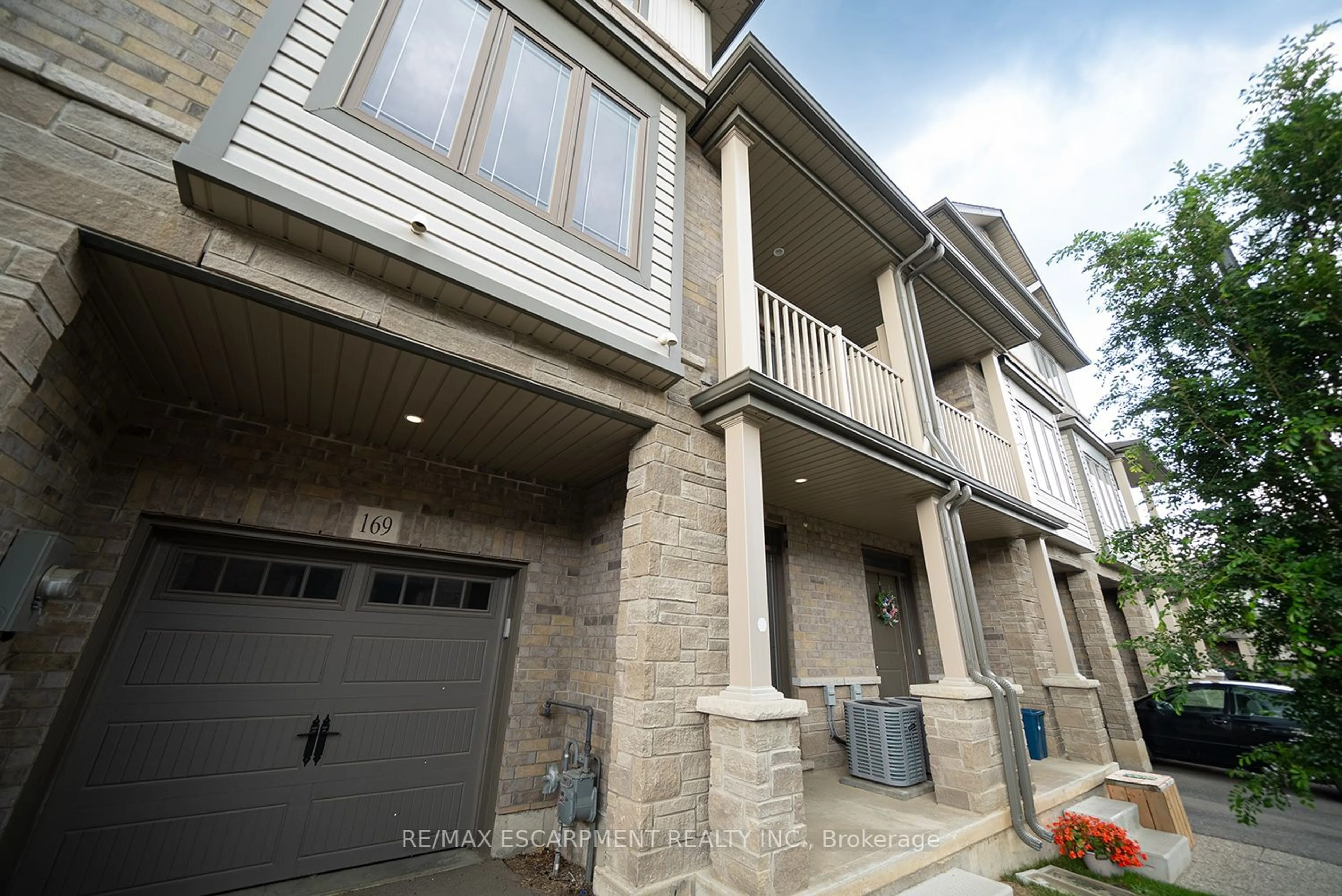 A pic from exterior of the house or condo, the front or back of building for 77 Diana Ave #169, Brantford Ontario N3T 0R6