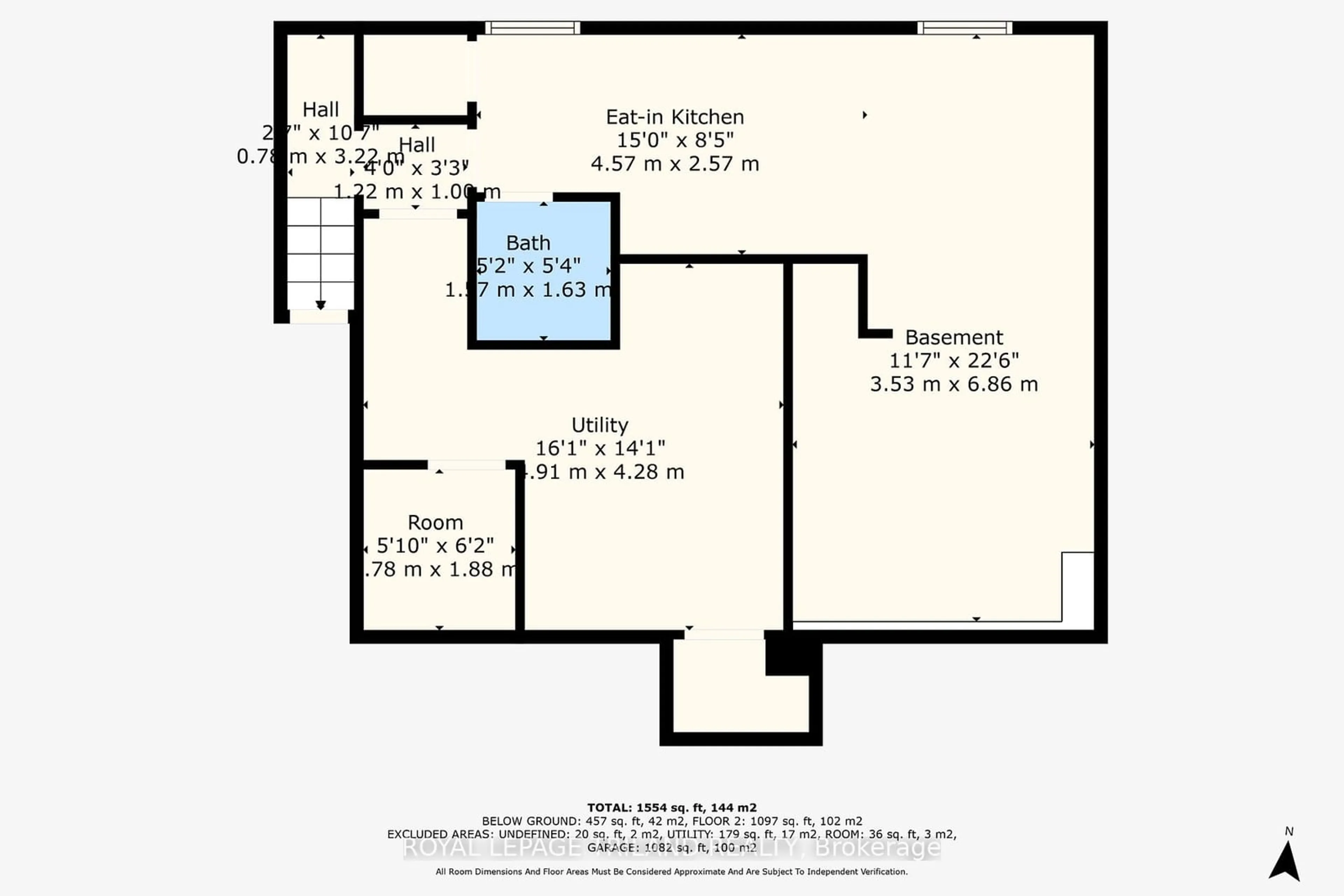 Floor plan for 538 Chester St, London Ontario N6C 2J9