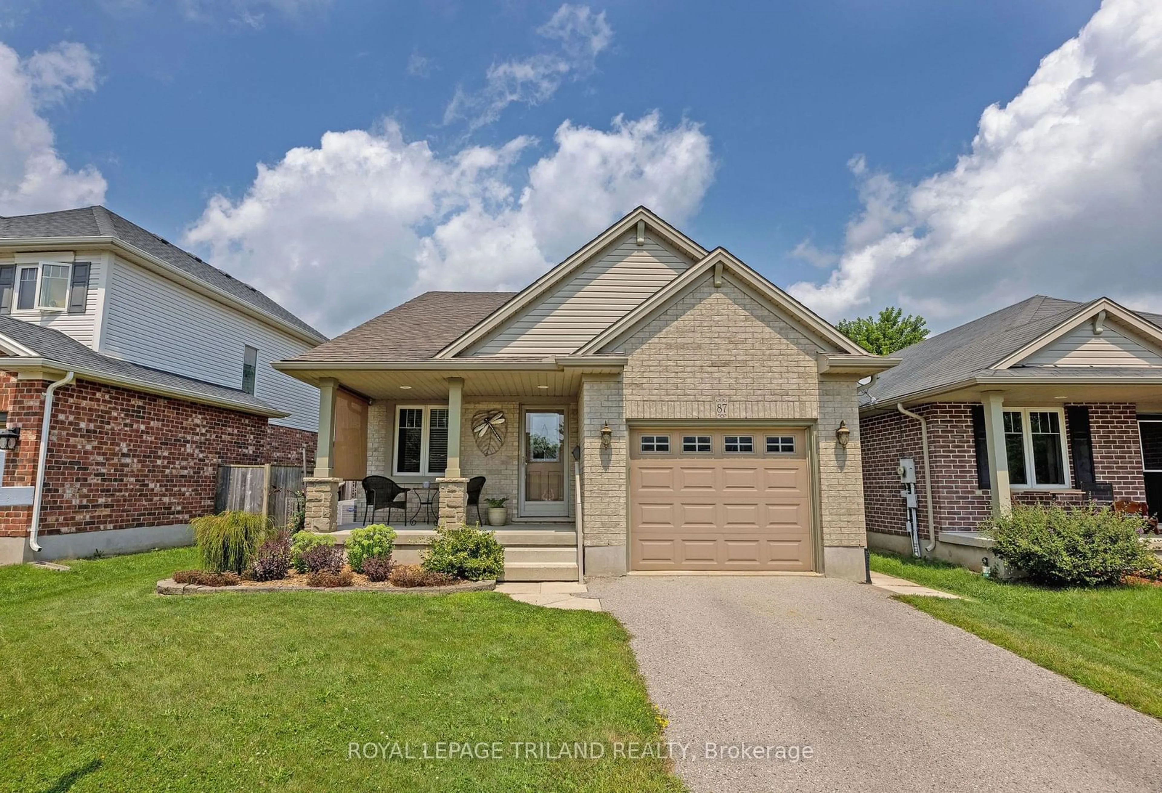 Frontside or backside of a home for 87 Pine Valley Dr, St. Thomas Ontario N5P 0B3