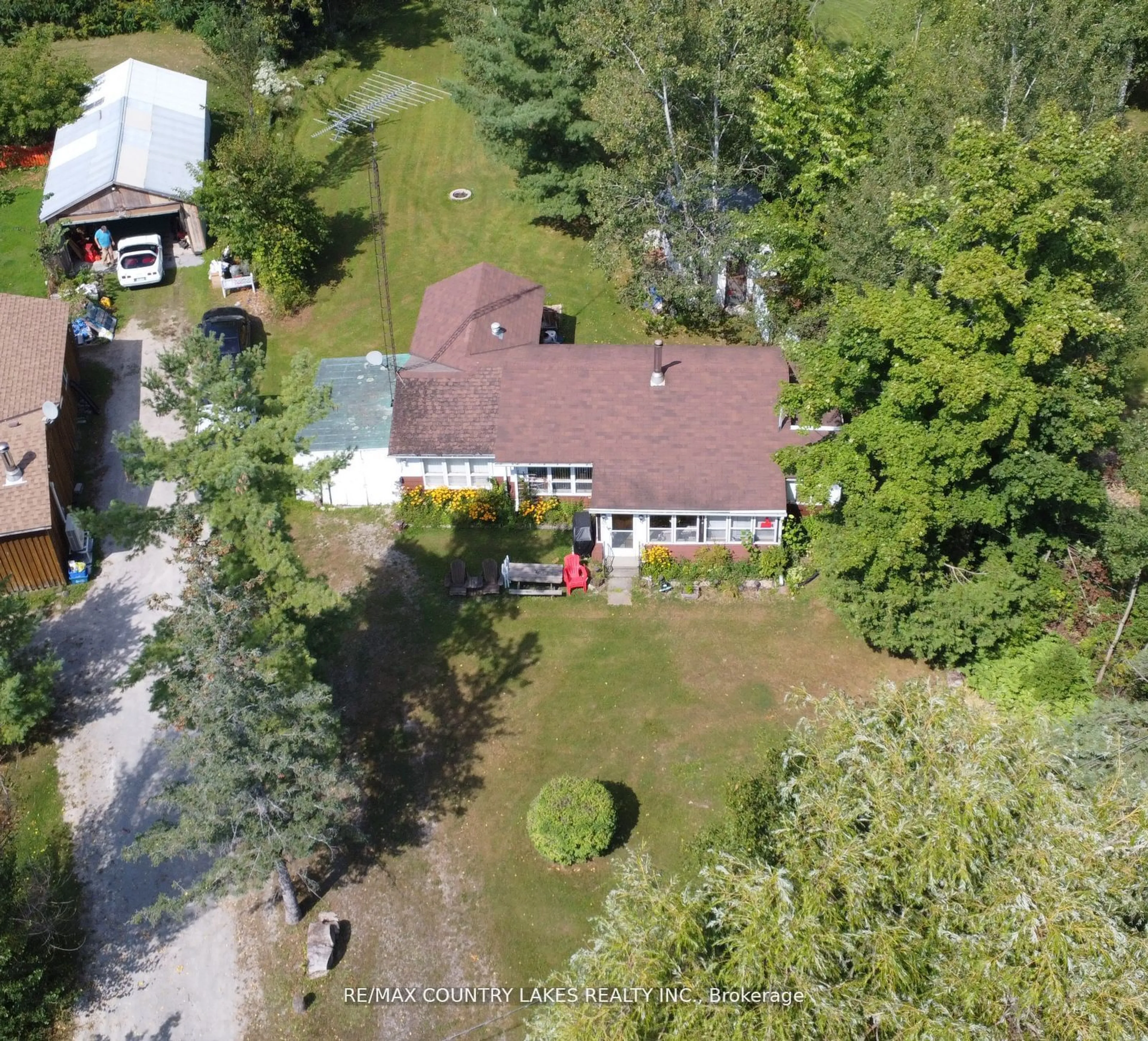 Frontside or backside of a home for 194 Mcguire Beach Rd, Kawartha Lakes Ontario K0M 2B0