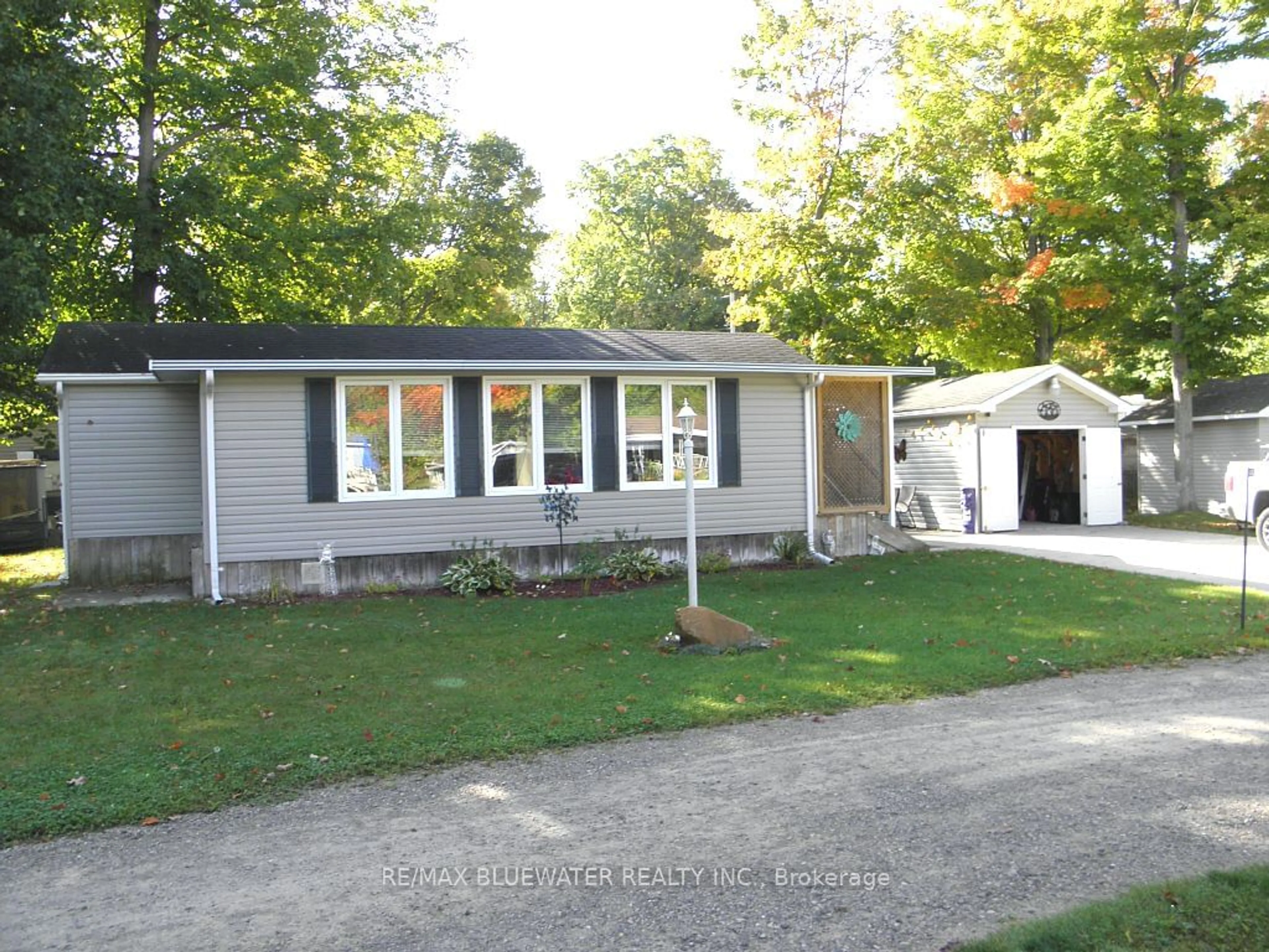 Frontside or backside of a home, cottage for 9338 WEST IPPERWASH Rd #JJ-23, Lambton Shores Ontario N0N 1J0