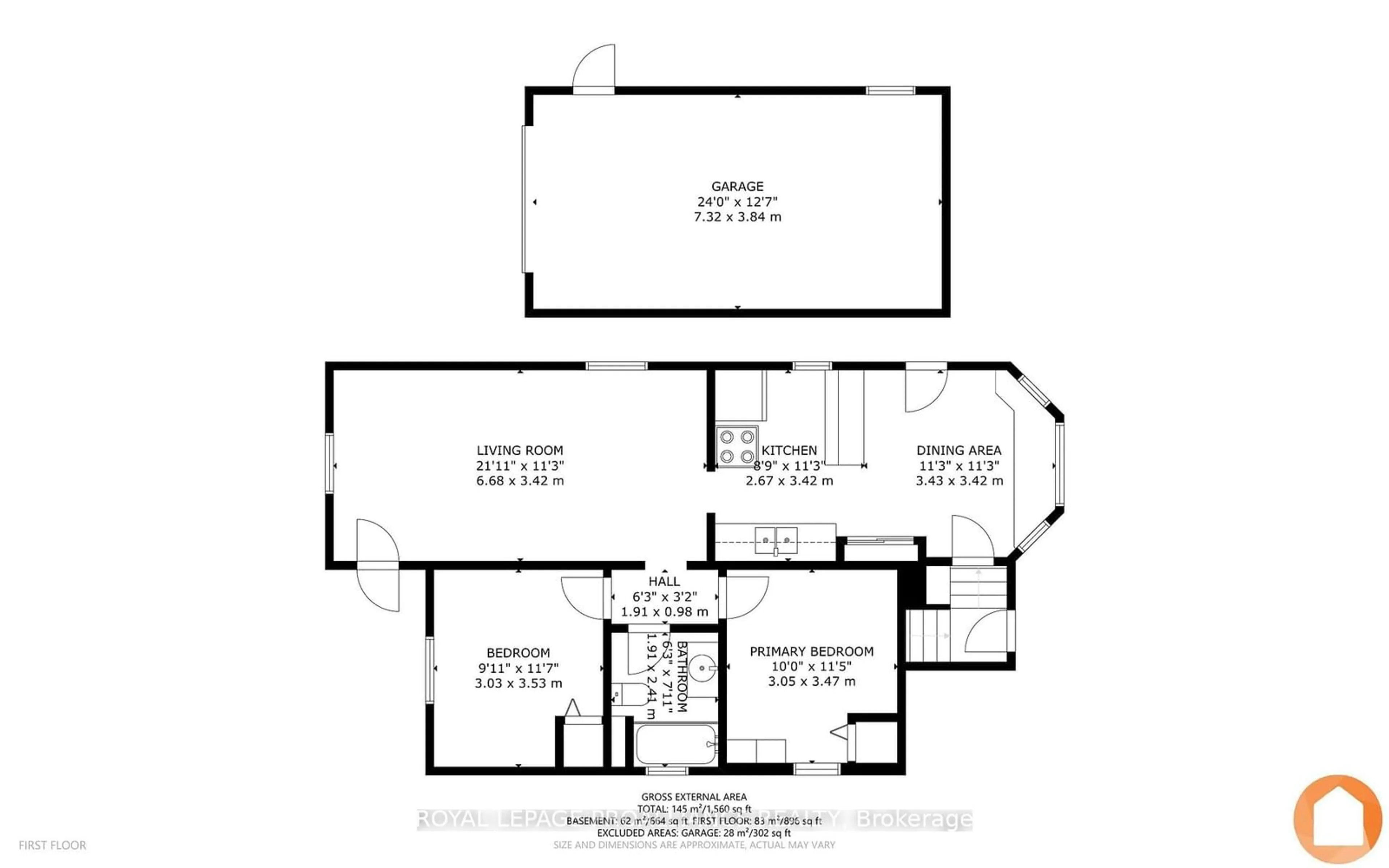 Floor plan for 194 Moira St, Belleville Ontario K8P 1T5