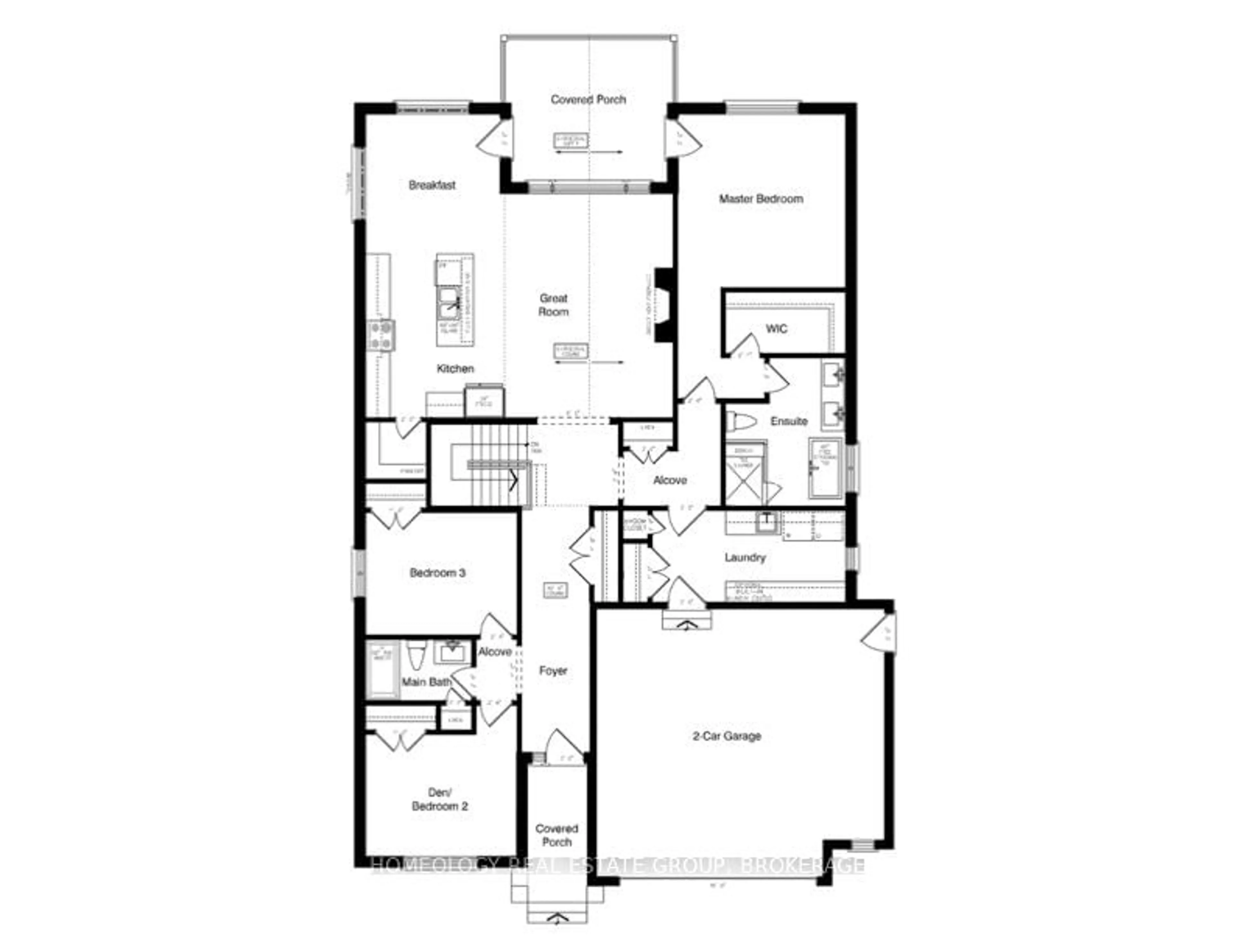 Floor plan for 5 Grogast Crt, Adelaide Metcalfe Ontario N7G 3H8