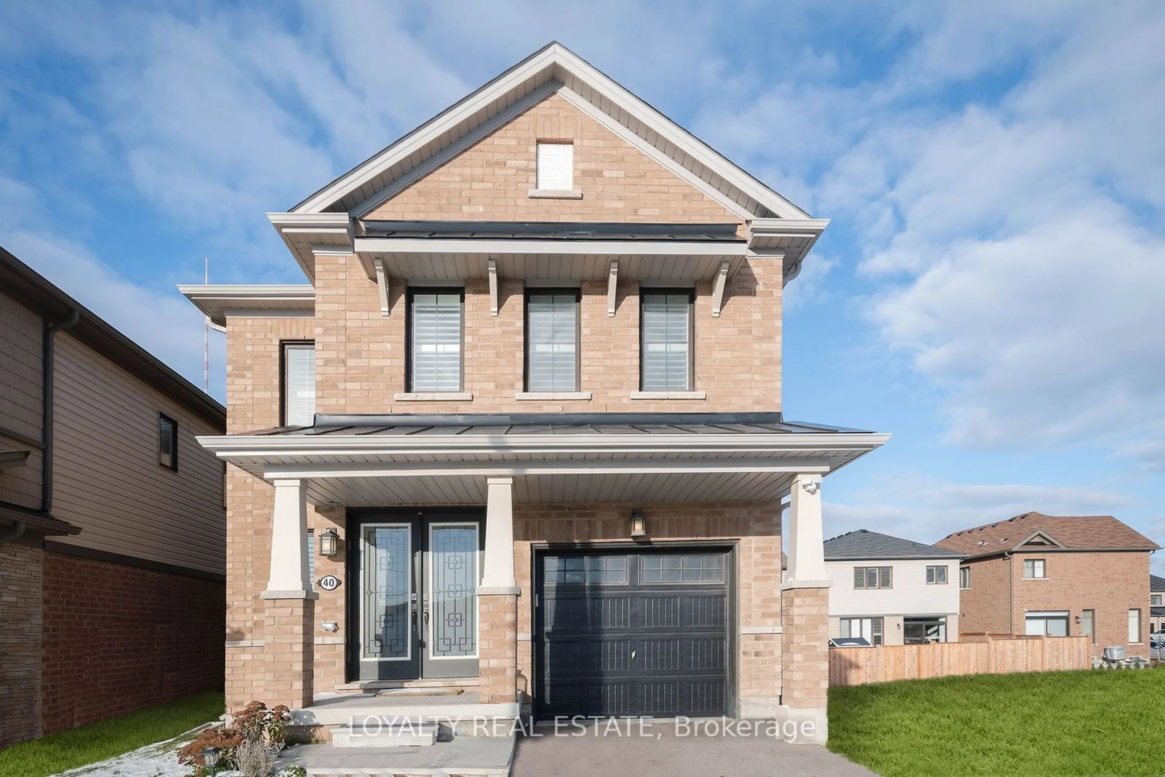Home with brick exterior material for 40 Hedges Cres, Hamilton Ontario L8J 0K8