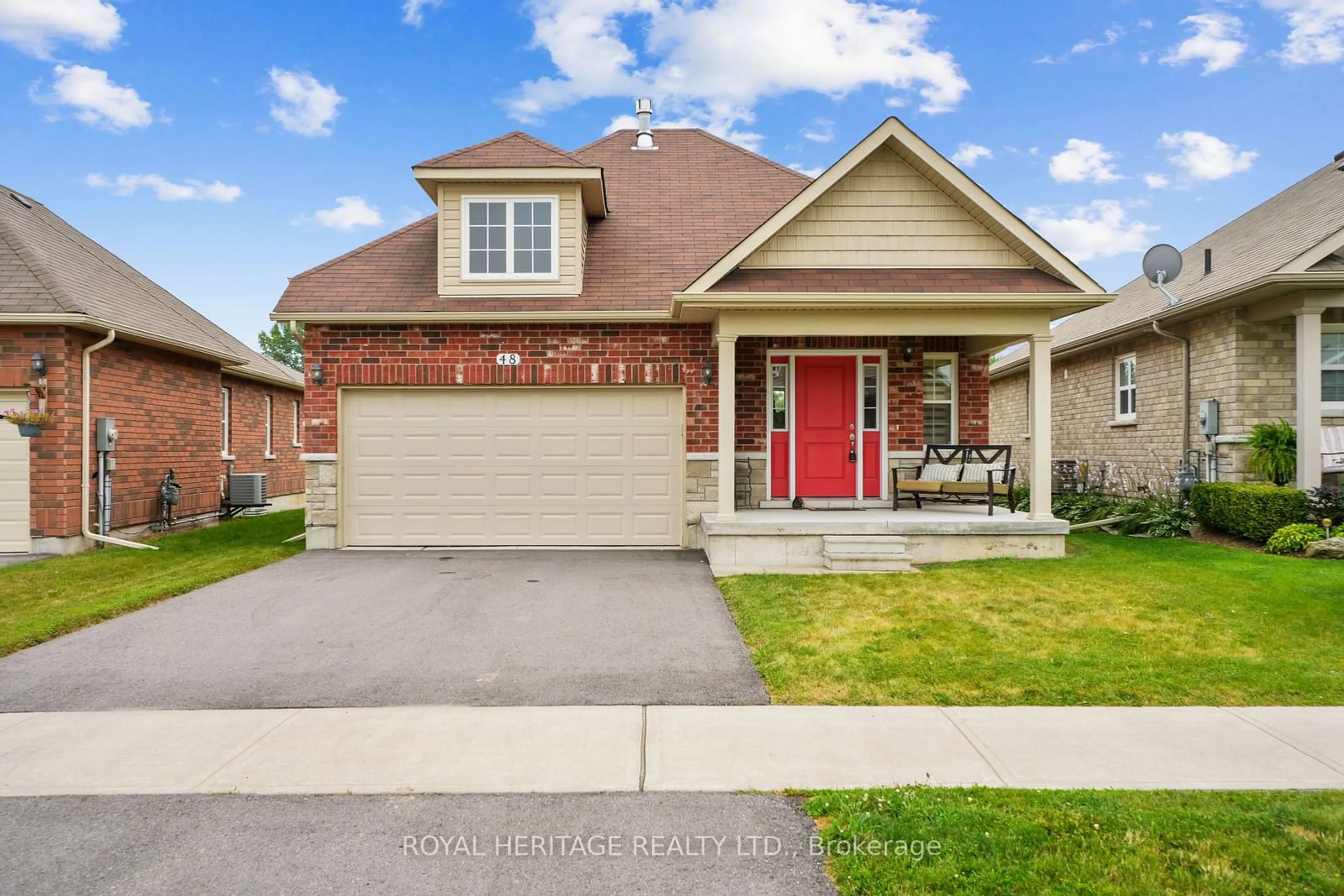 Frontside or backside of a home for 48 Royal Gala Dr, Brighton Ontario K0K 1H0