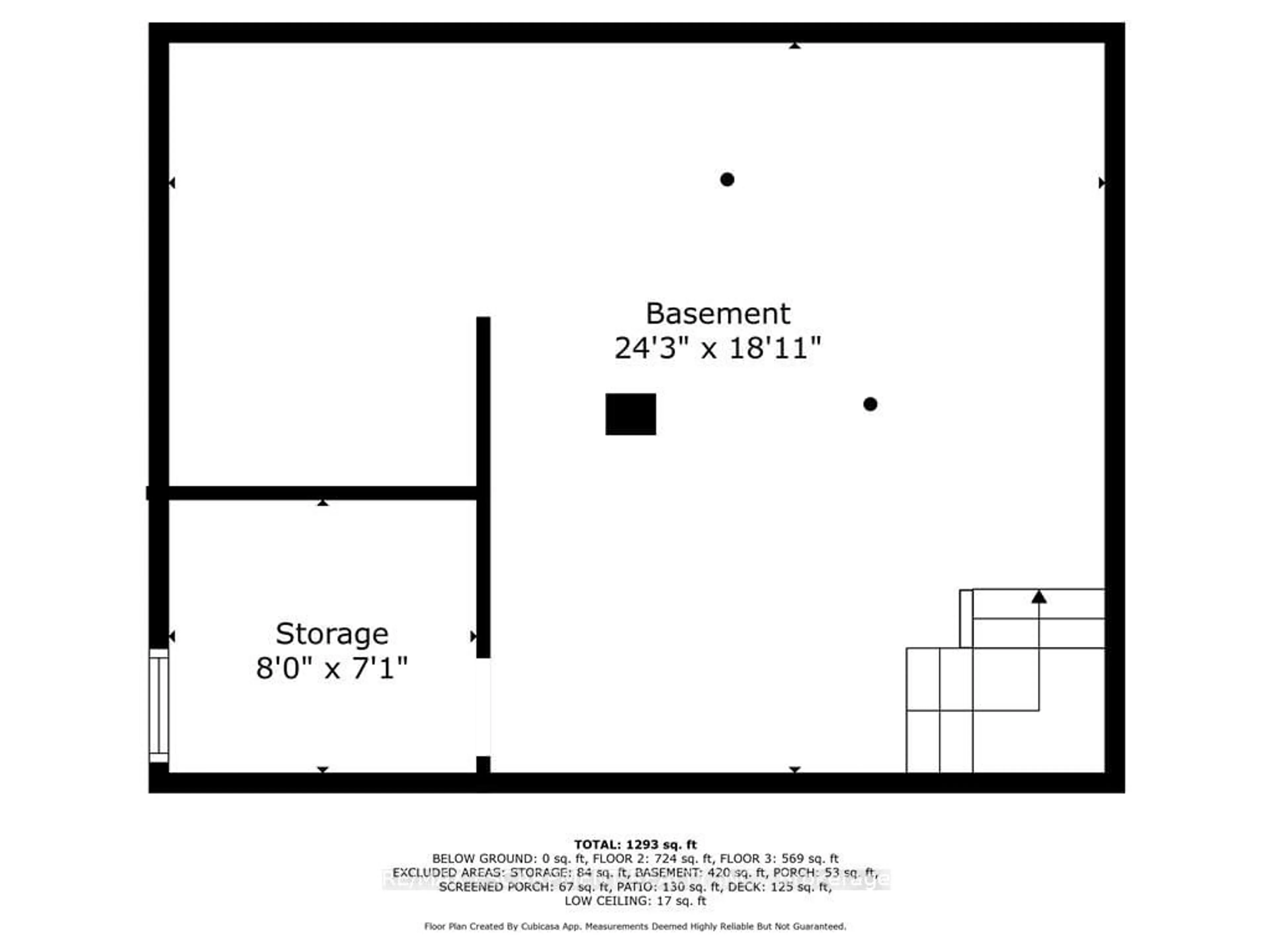 Floor plan for 85 Houghton Ave, Hamilton Ontario L8H 4L5