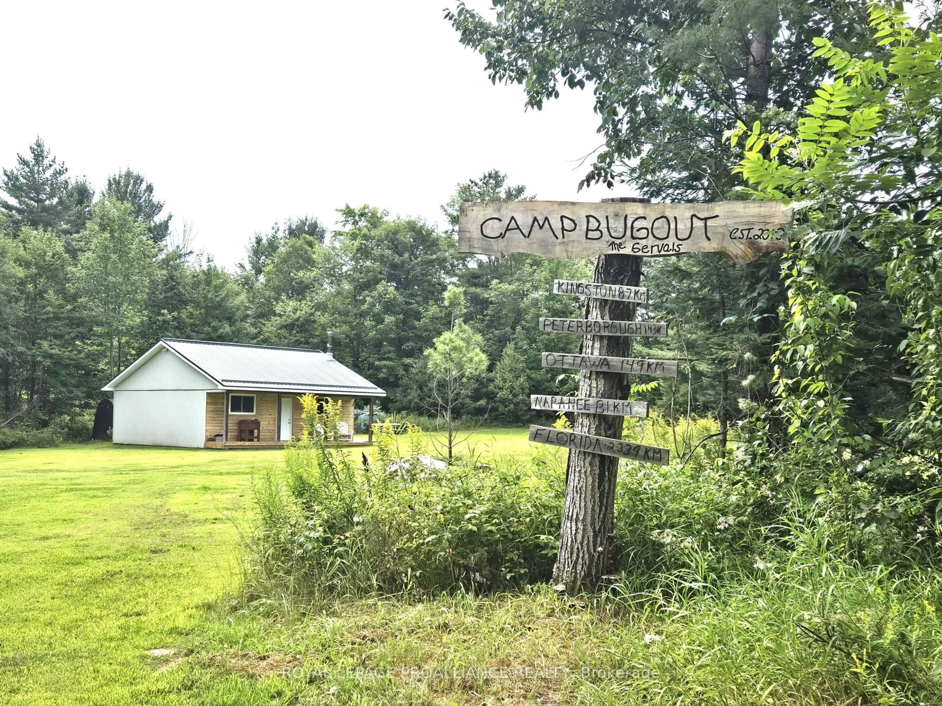 Frontside or backside of a home, cottage for 1769 Bordenwood Rd, Central Frontenac Ontario K0H 1B0