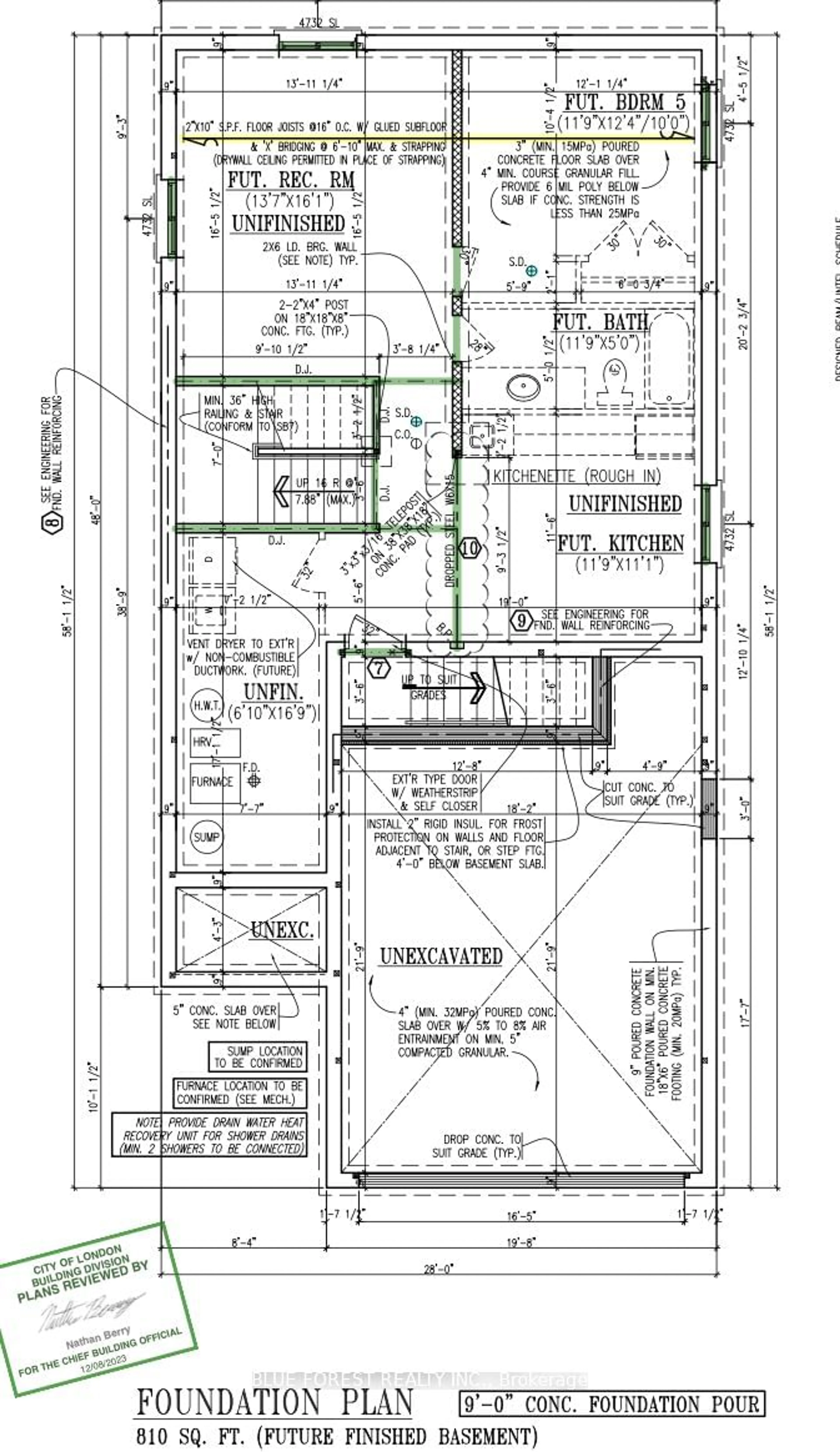 Floor plan for 3881 Campbell St, London Ontario N6P 0H7