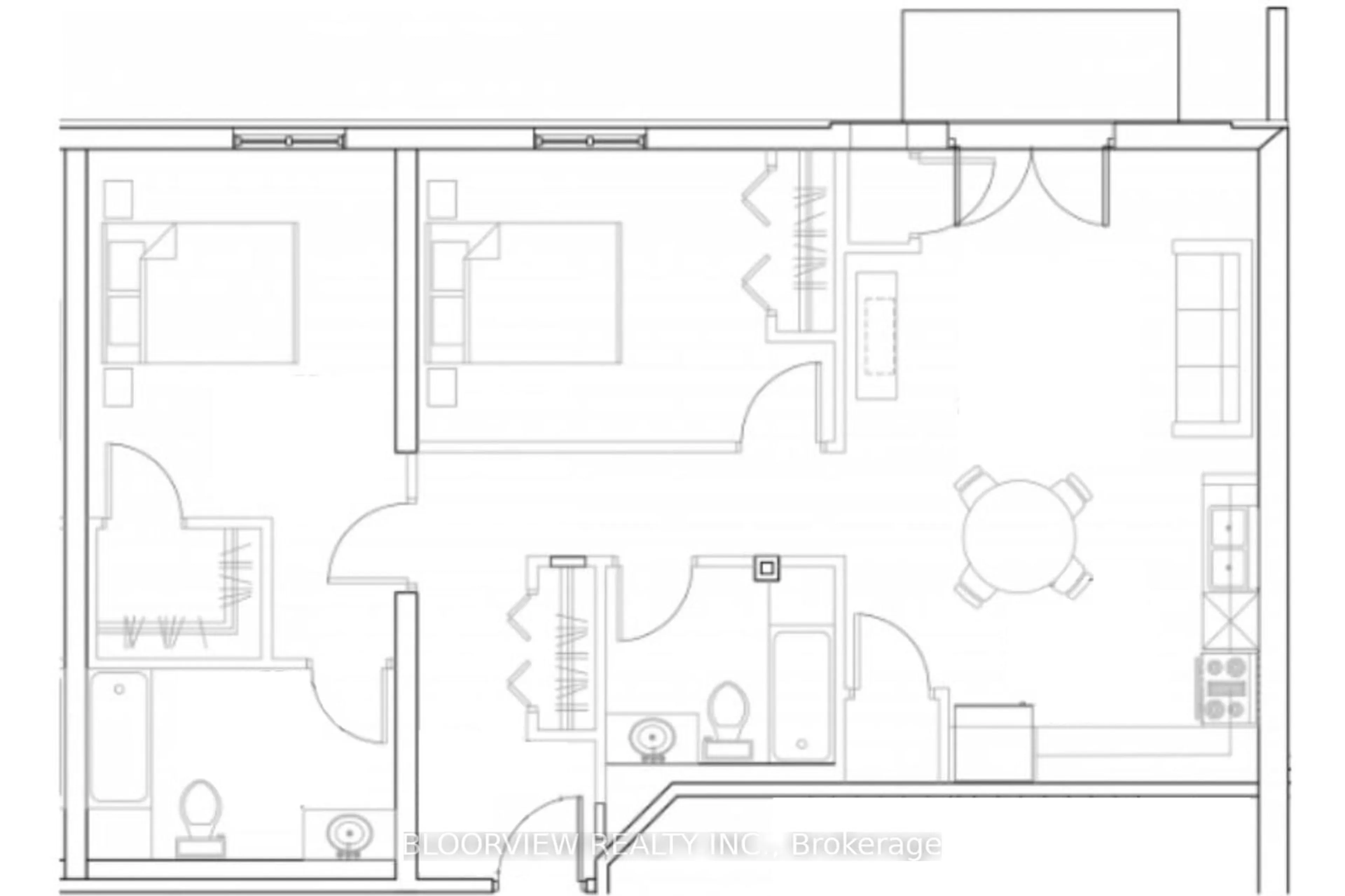 Floor plan for 25 King St #105, Kawartha Lakes Ontario K9V 1C4