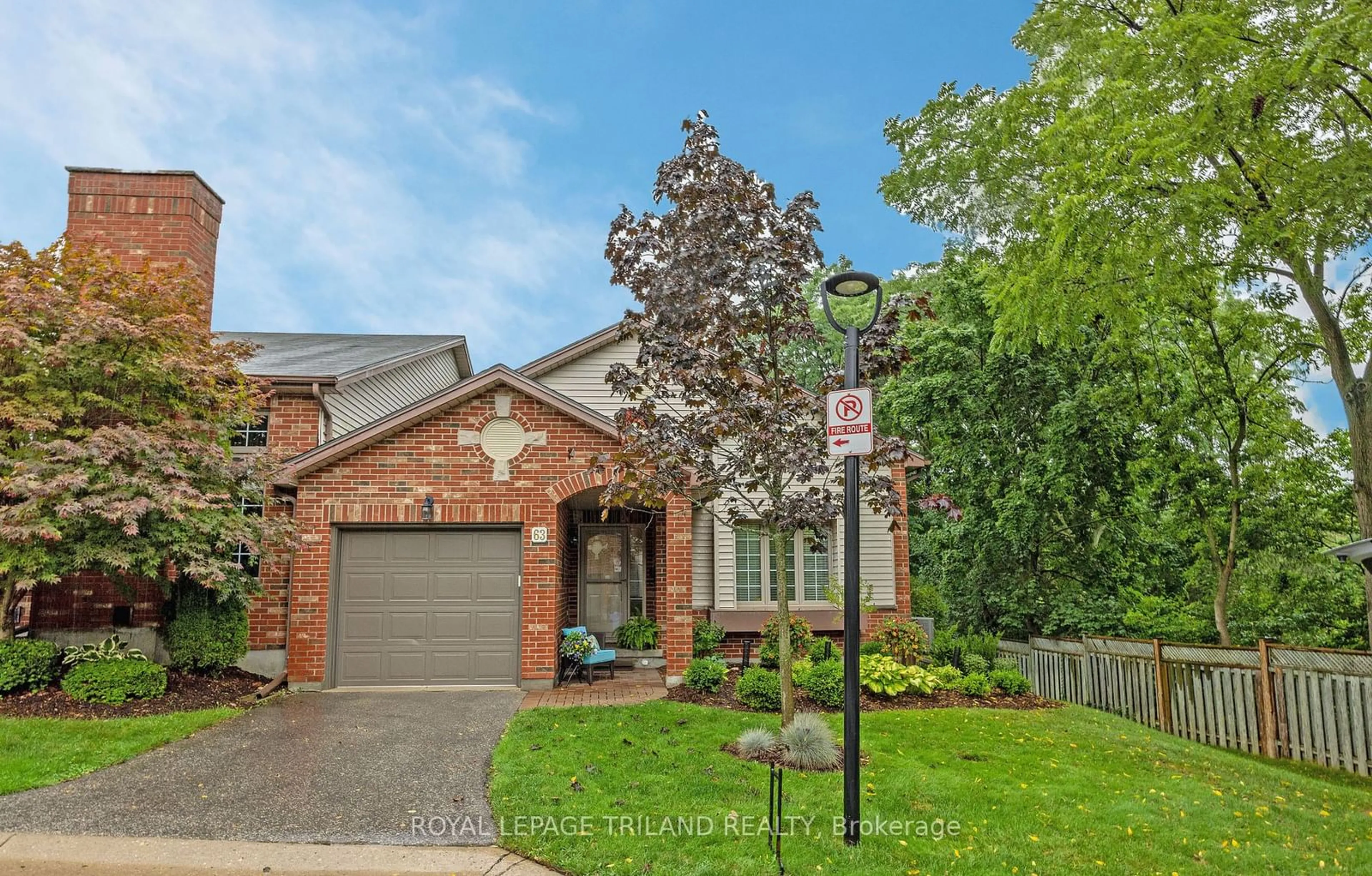 Home with brick exterior material for 1100 Byron Baseline Rd #63, London Ontario N6K 4M3