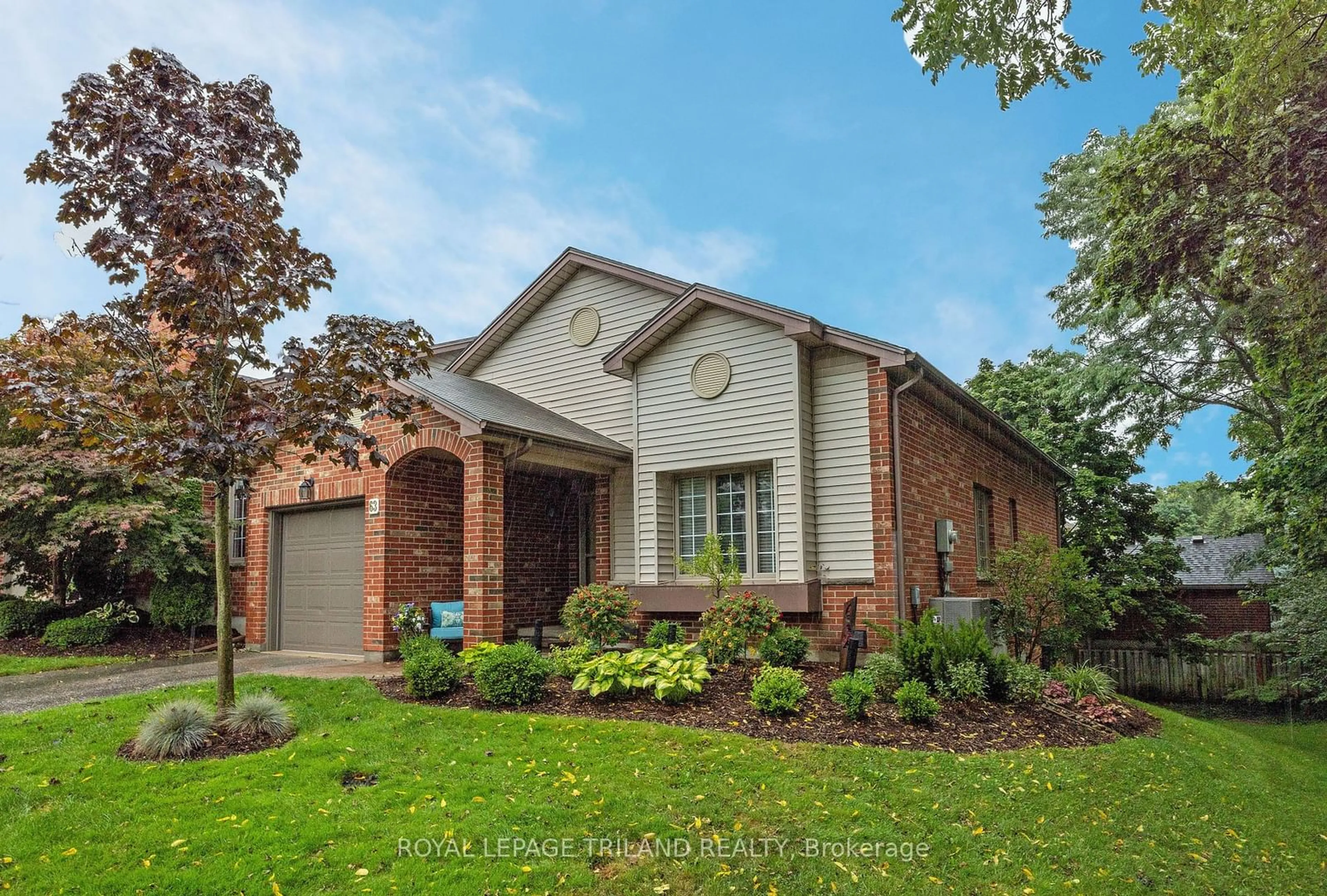 Home with brick exterior material for 1100 Byron Baseline Rd #63, London Ontario N6K 4M3