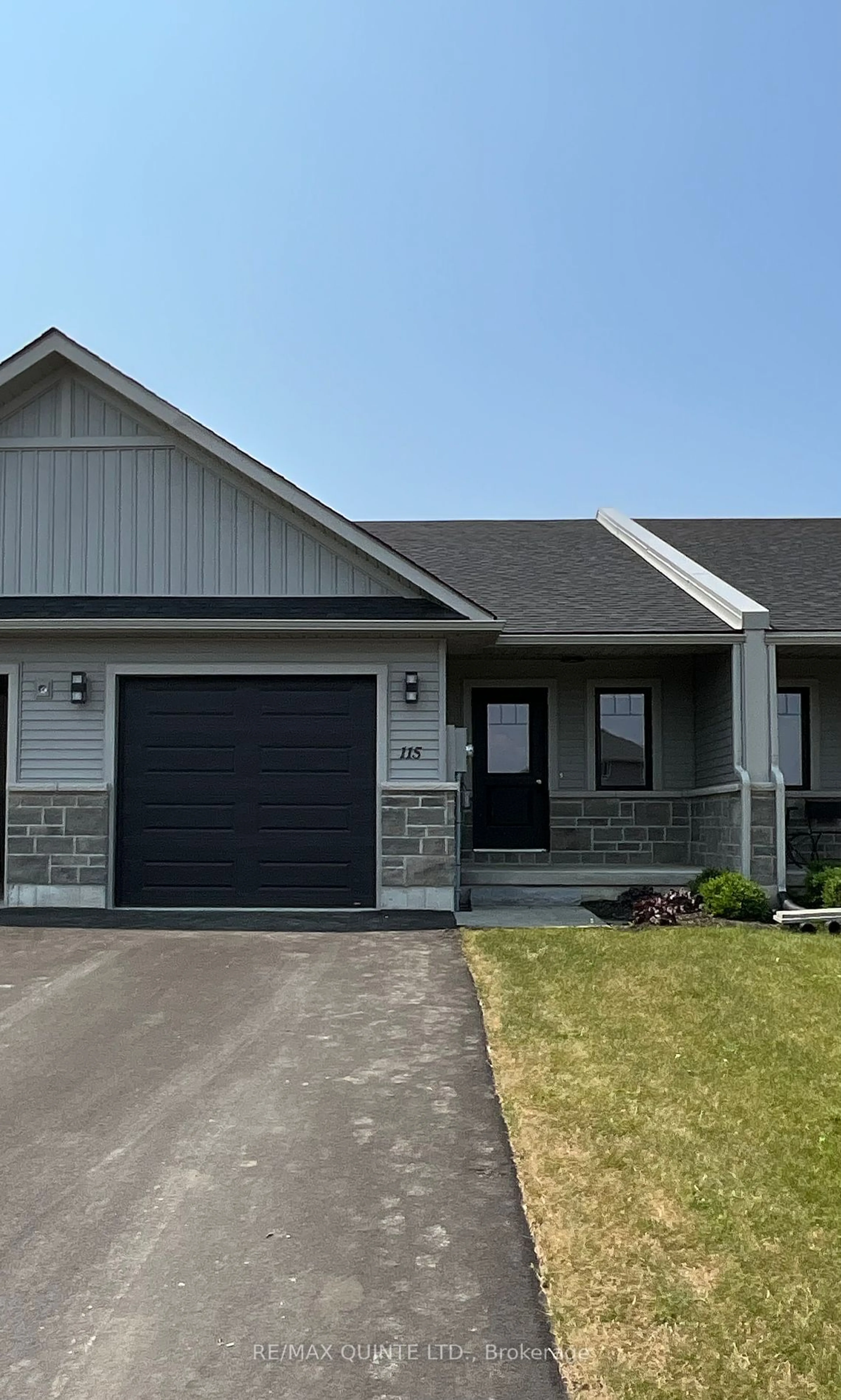Home with vinyl exterior material, street for 115 Aldersgate Dr, Belleville Ontario K8P 0C6