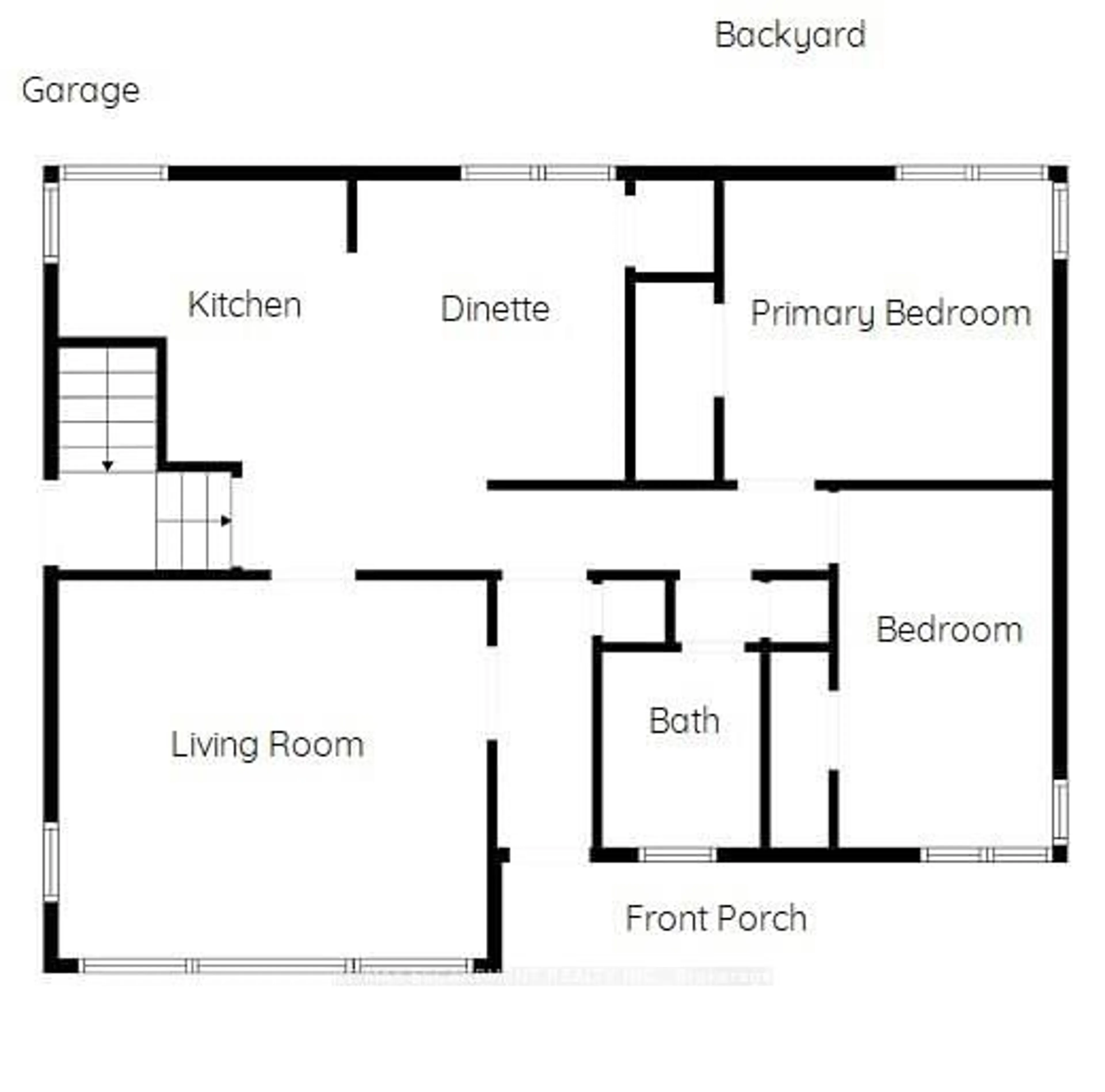 Floor plan for 91 Dana Dr, Hamilton Ontario L9A 3H9