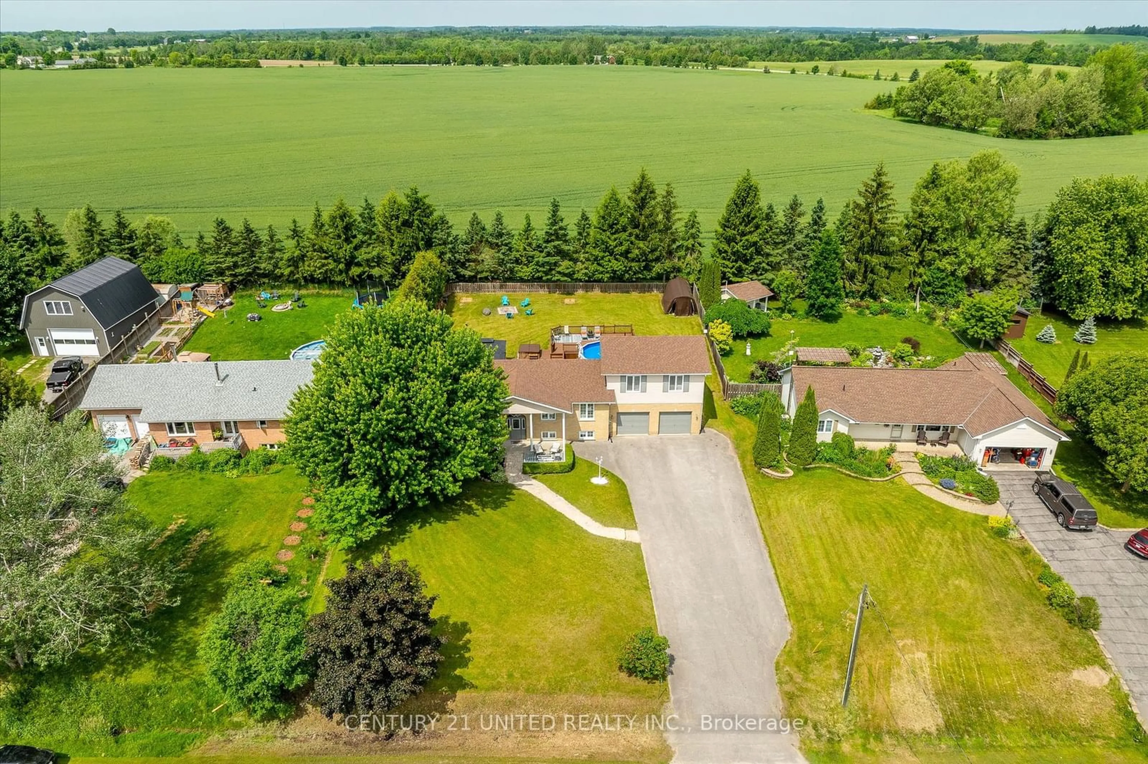 Fenced yard for 117 O'reilly Lane, Kawartha Lakes Ontario K0M 2C0