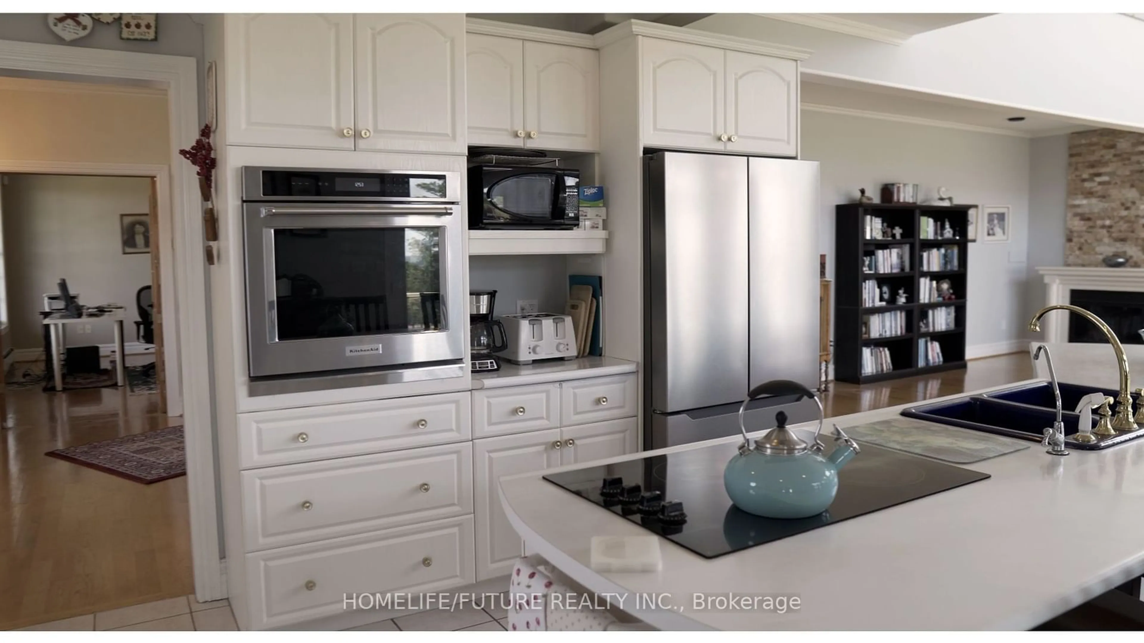 Contemporary kitchen, ceramic/tile floor for 9431 Stevenson Rd, Hamilton Township Ontario K0K 2E0