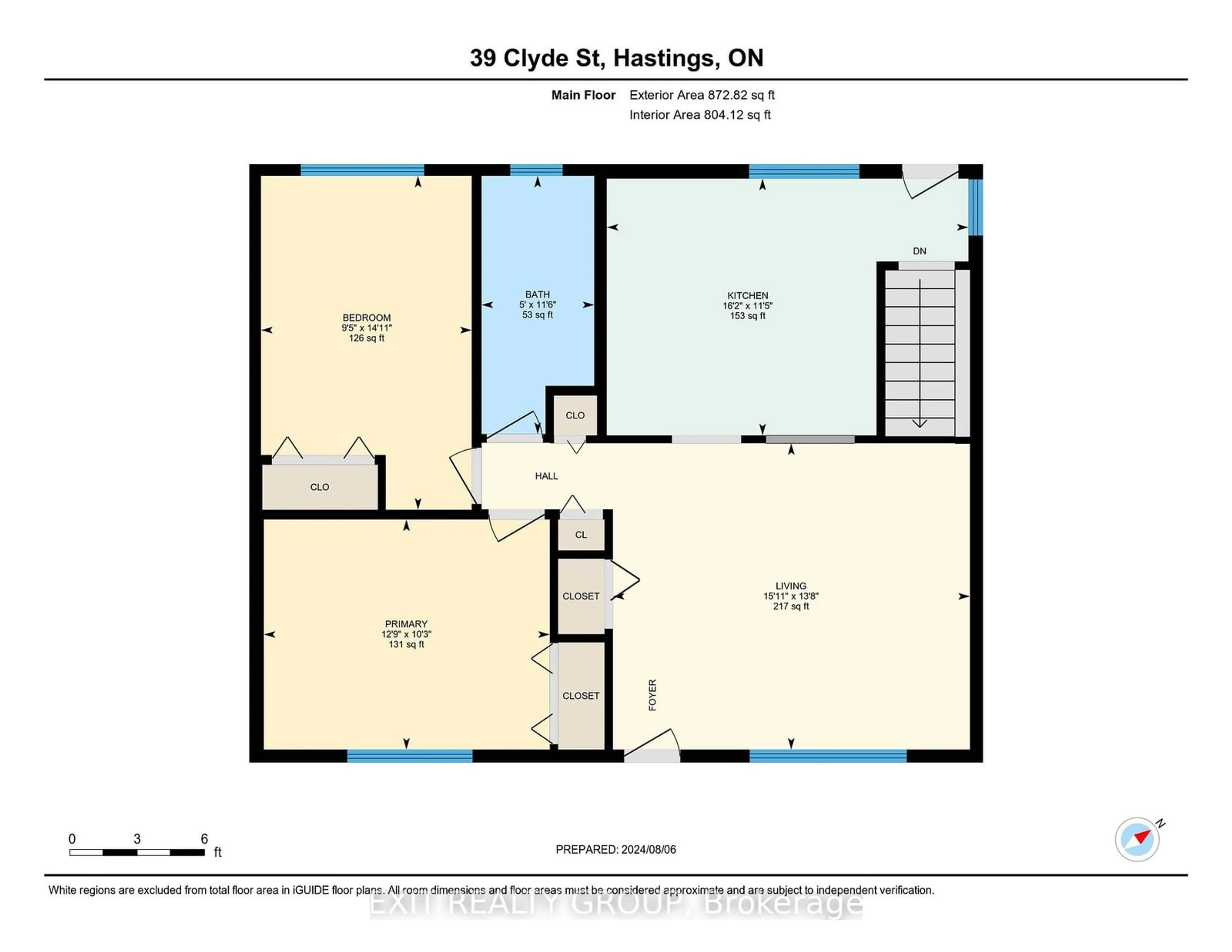 Floor plan for 39 Clyde St, Trent Hills Ontario K0L 1Y0