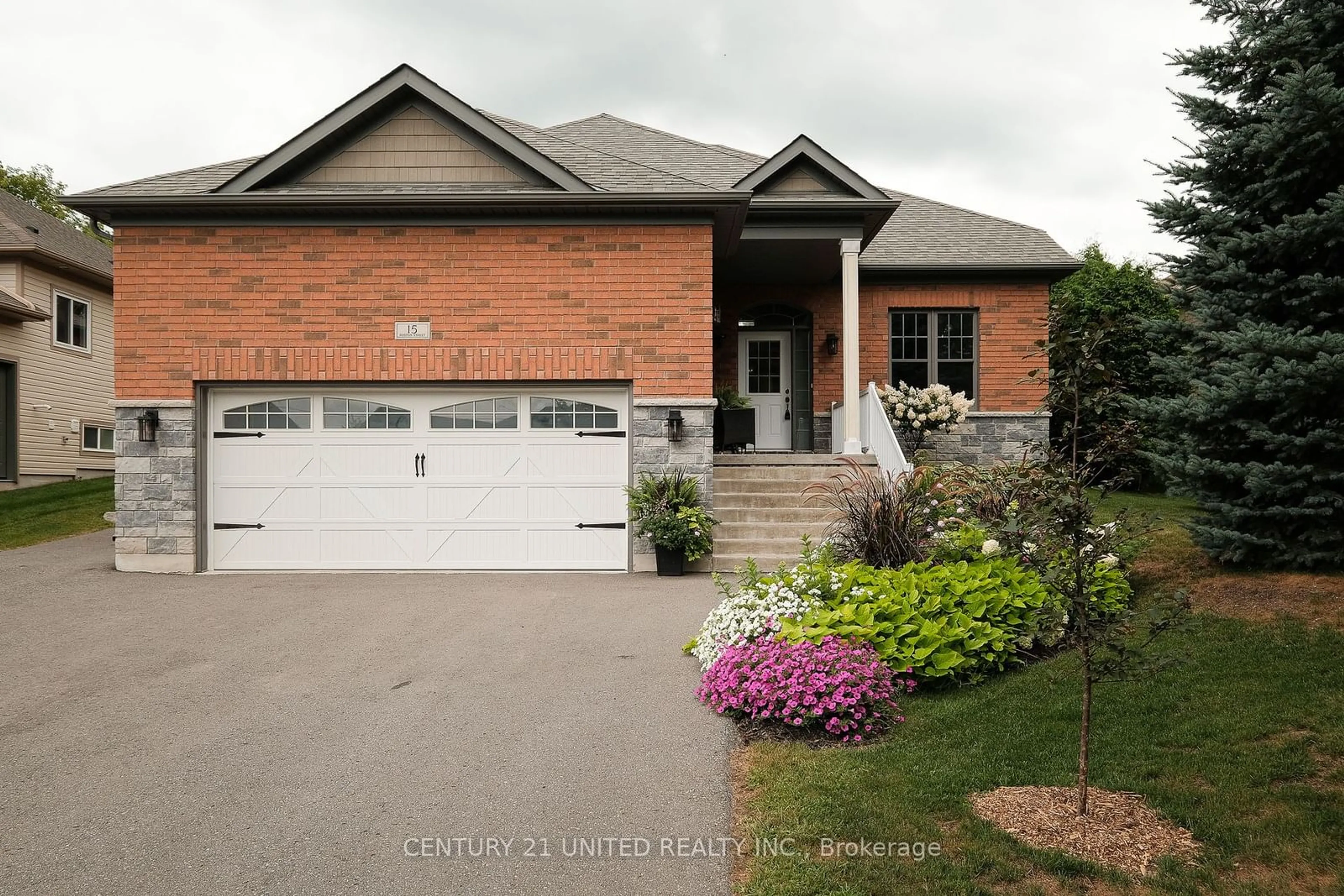 Home with brick exterior material for 15 Huston St, Cavan Monaghan Ontario L0A 1G0