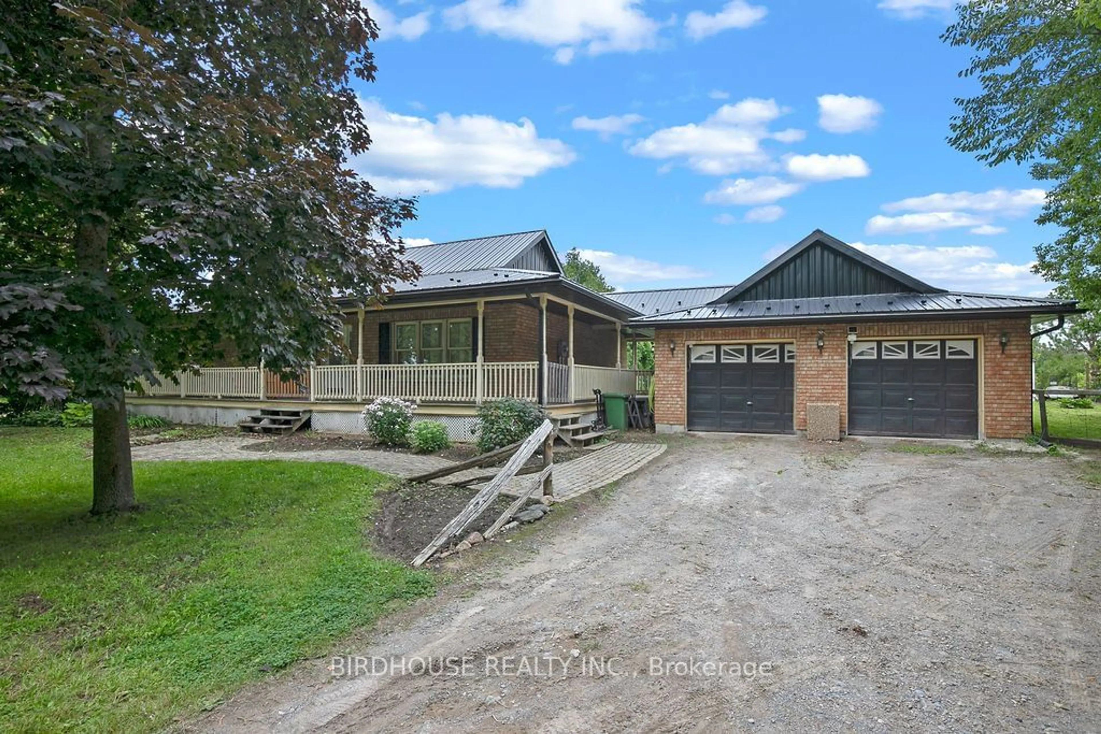 Frontside or backside of a home for 295 Four Points Rd, Kawartha Lakes Ontario K0M 1L0