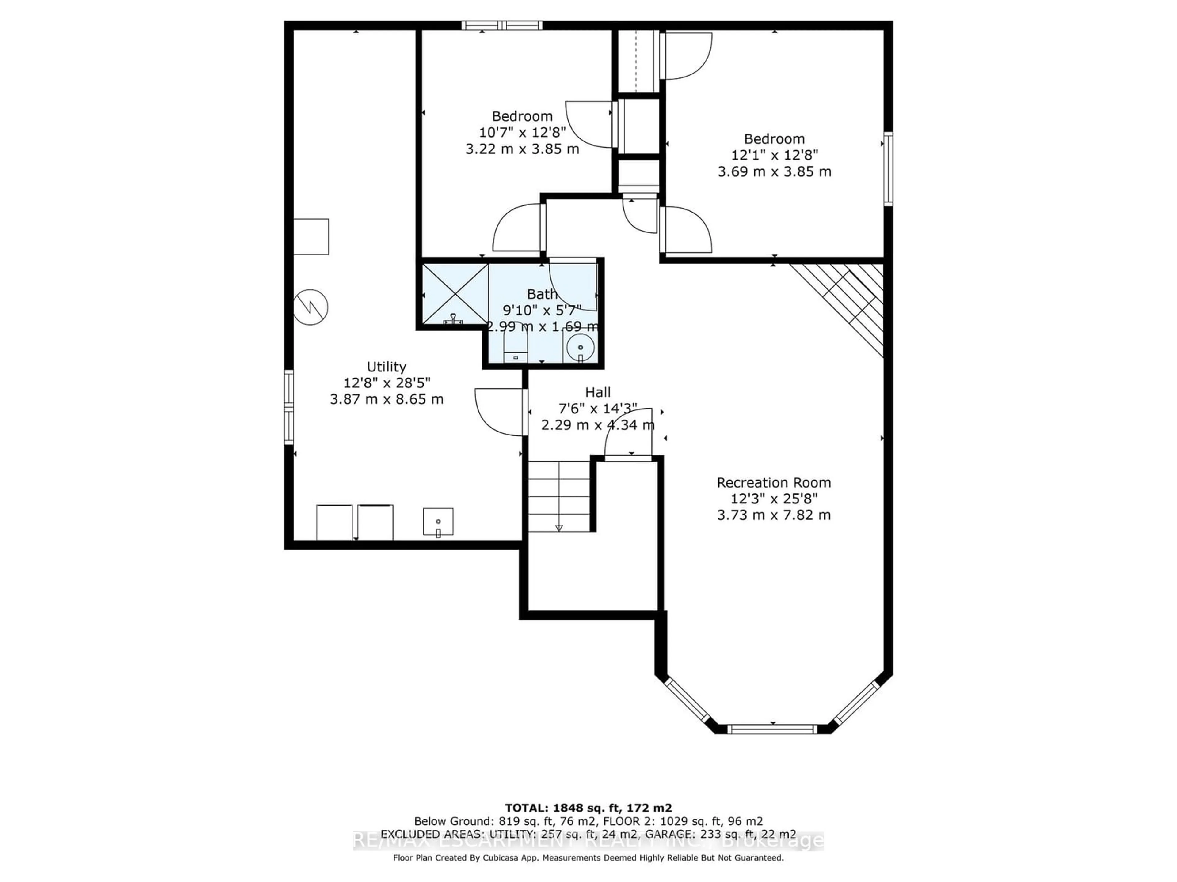 Floor plan for 189 Olivetree Rd, Brantford Ontario N3R 7Z3