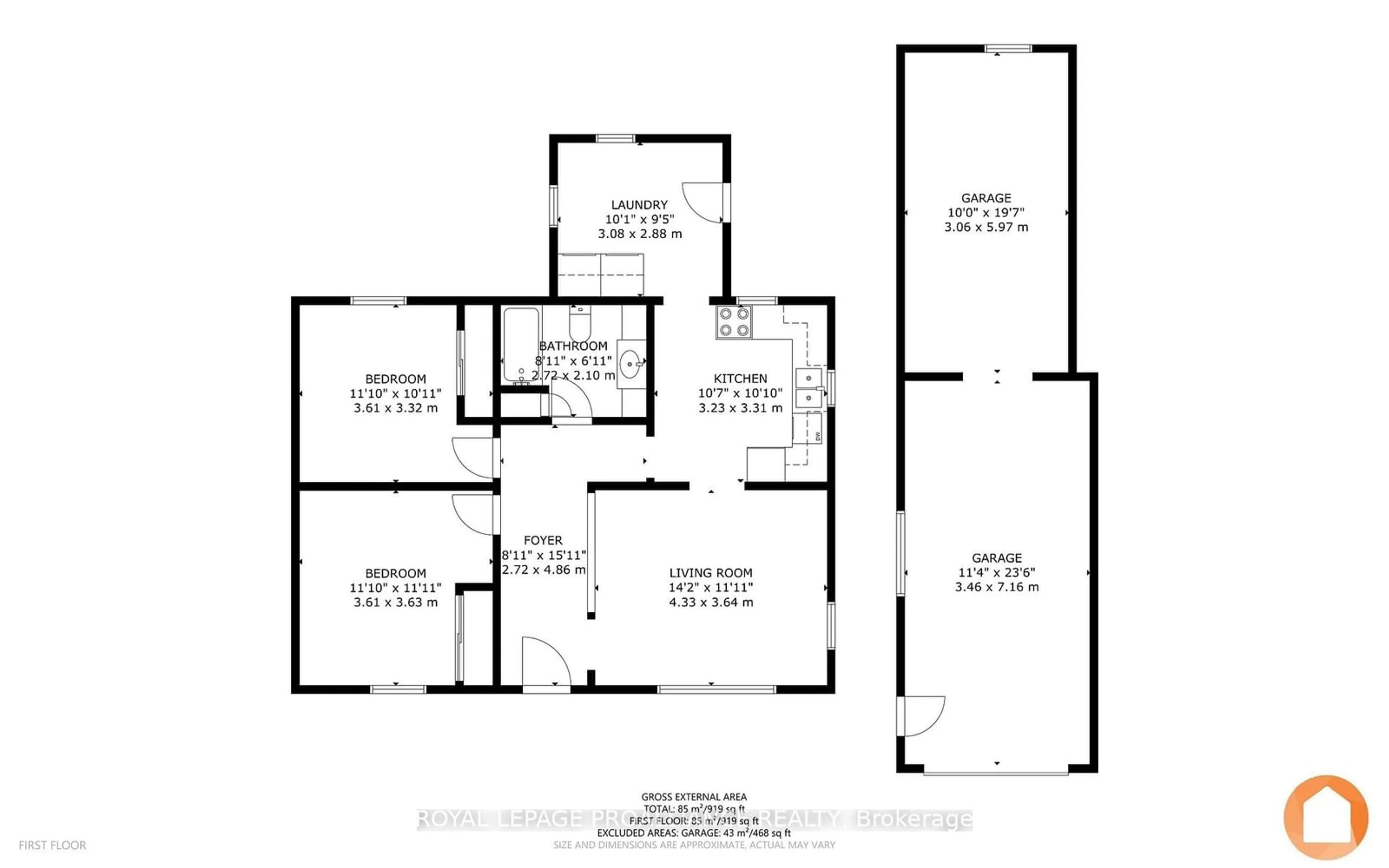 Floor plan for 47 Orchard Dr, Belleville Ontario K8P 2K5