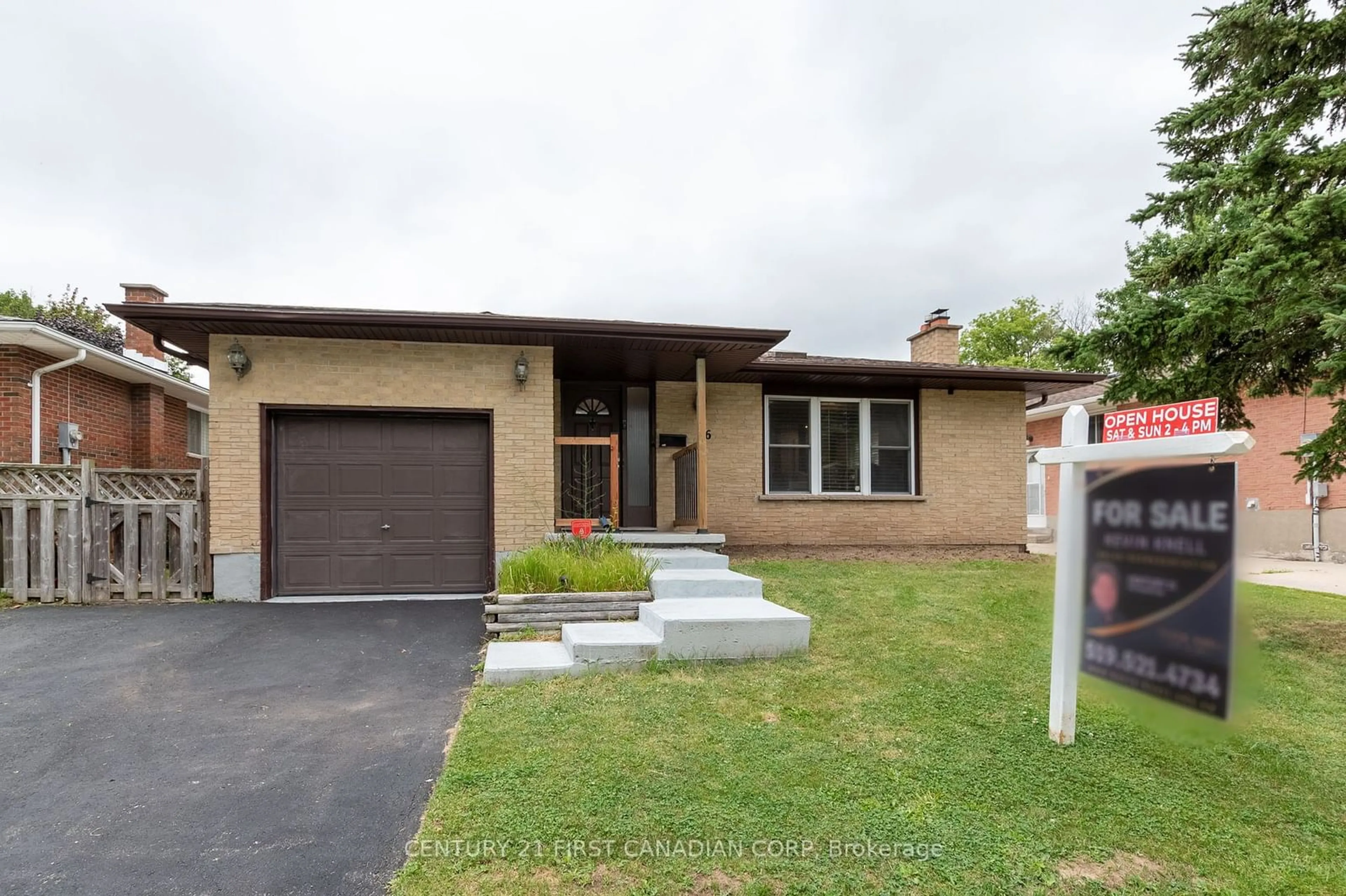 Frontside or backside of a home for 16 Ponderosa Cres, London Ontario N6E 2L6