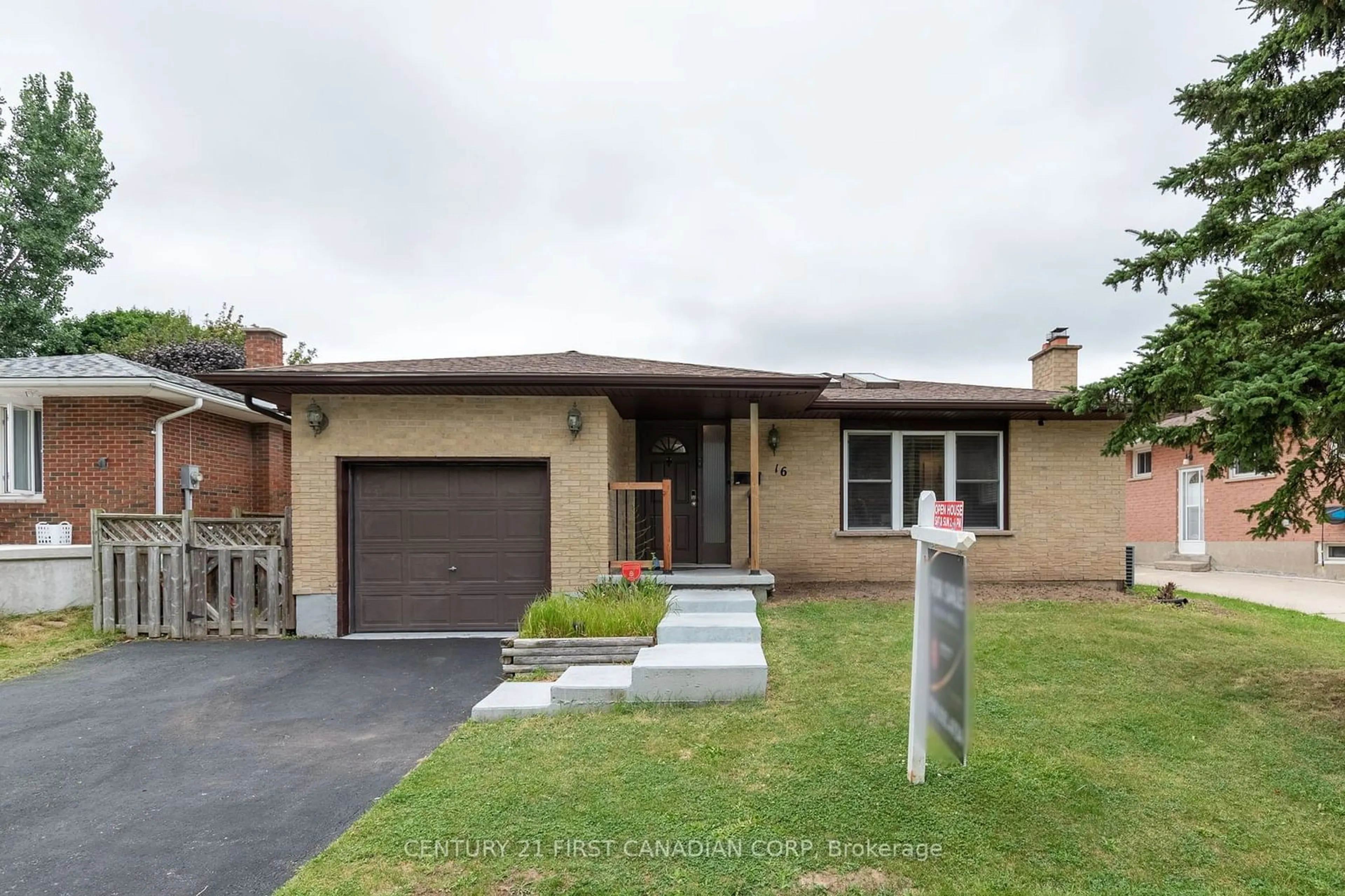 Frontside or backside of a home for 16 Ponderosa Cres, London Ontario N6E 2L6