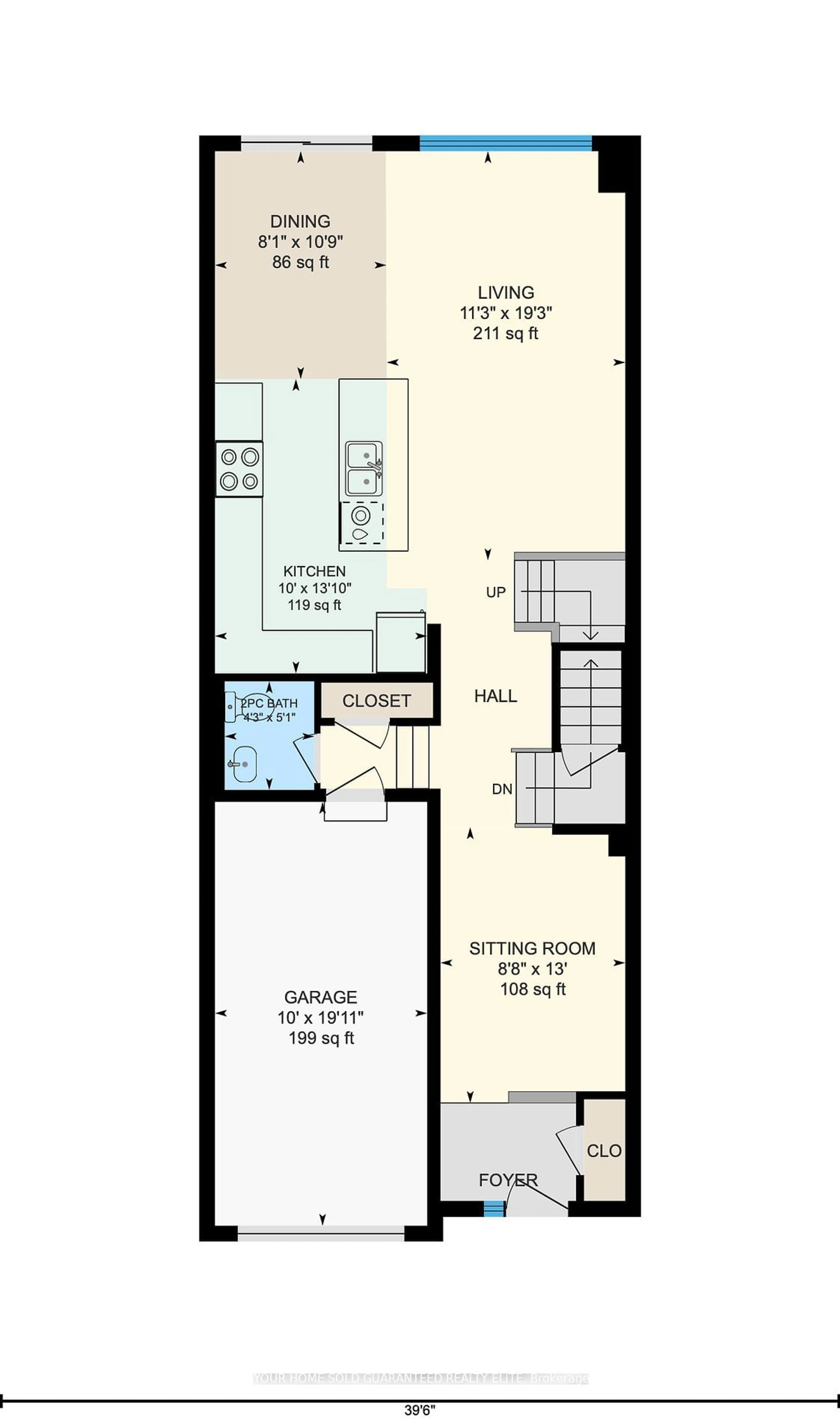 Floor plan for 4085 Maitland St, Lincoln Ontario L3J 0R7