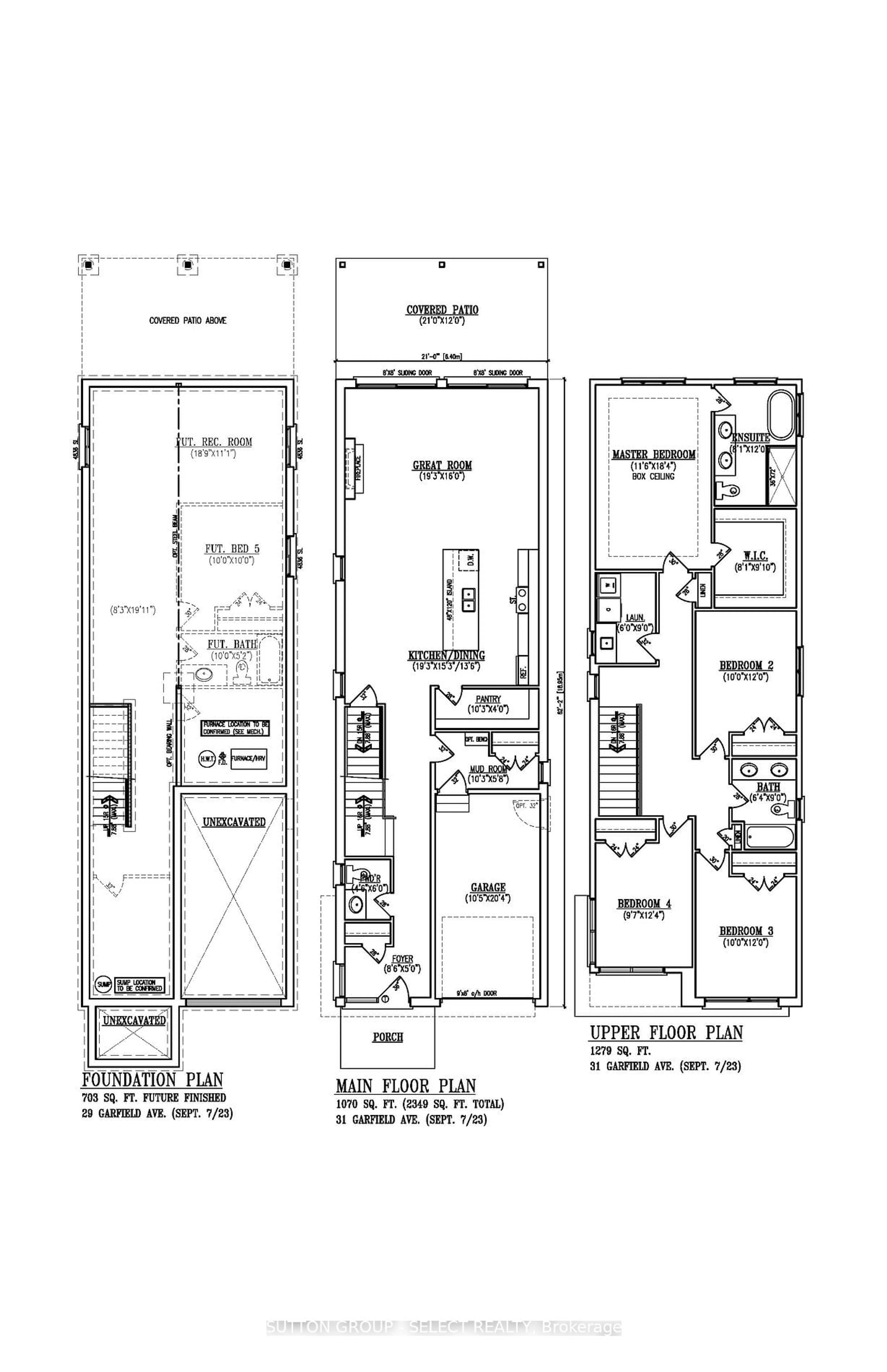 Floor plan for 29 GARFIELD Ave, London Ontario N6C 2B4