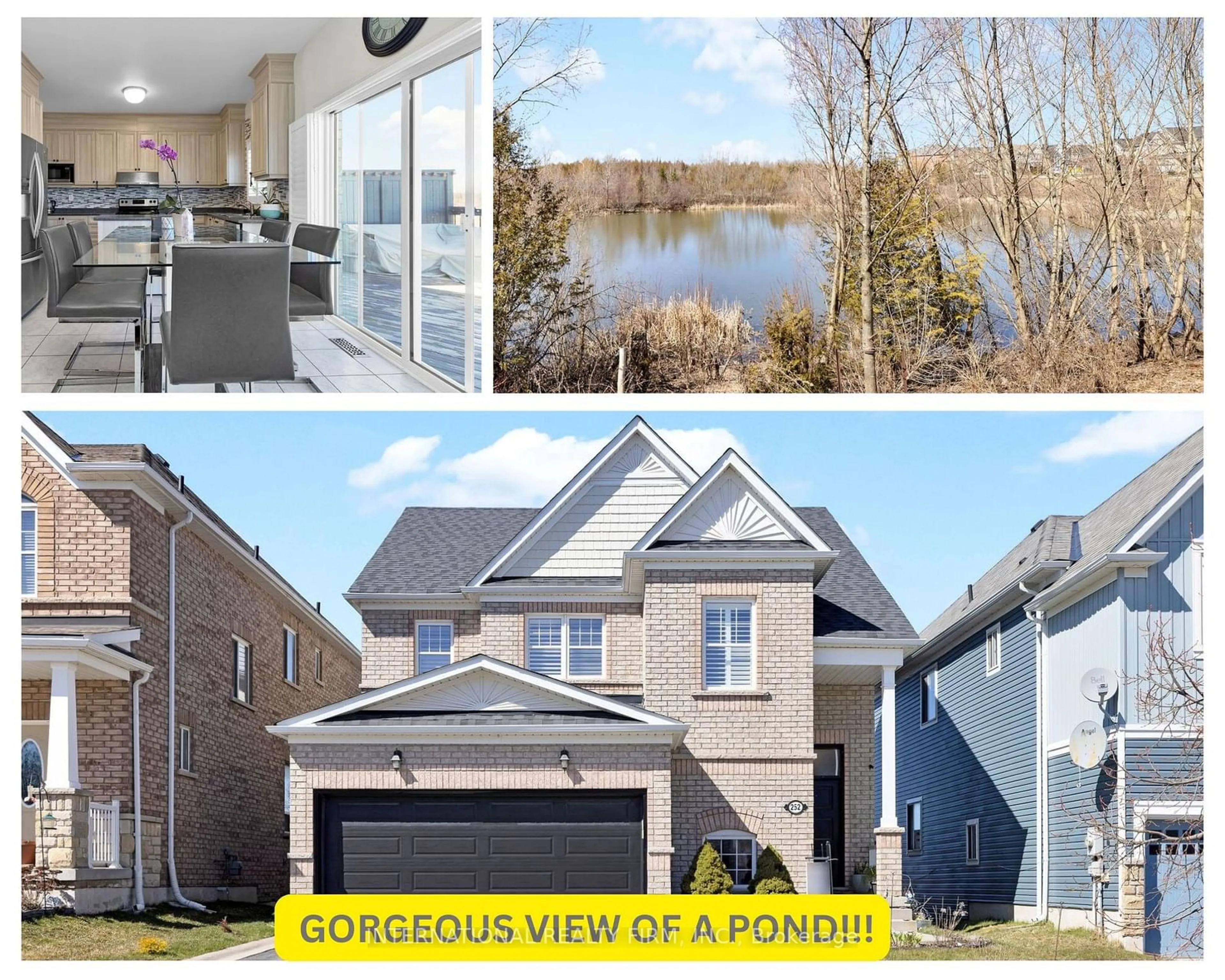 Frontside or backside of a home, the street view for 252 Morden Dr, Shelburne Ontario L9V 2S3