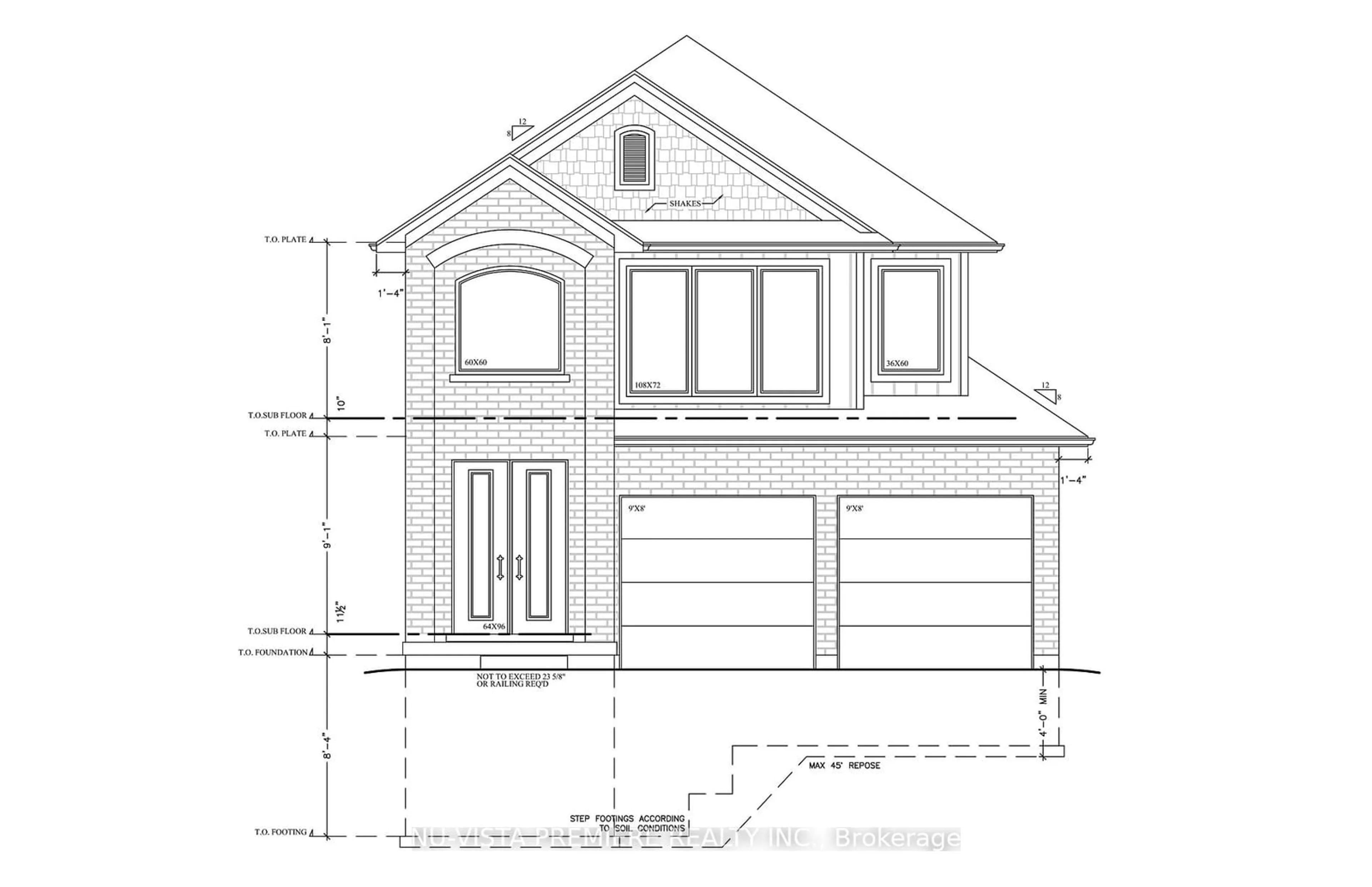 Frontside or backside of a home for Lot 65 Liberty Crossing, London Ontario N6P 1J9