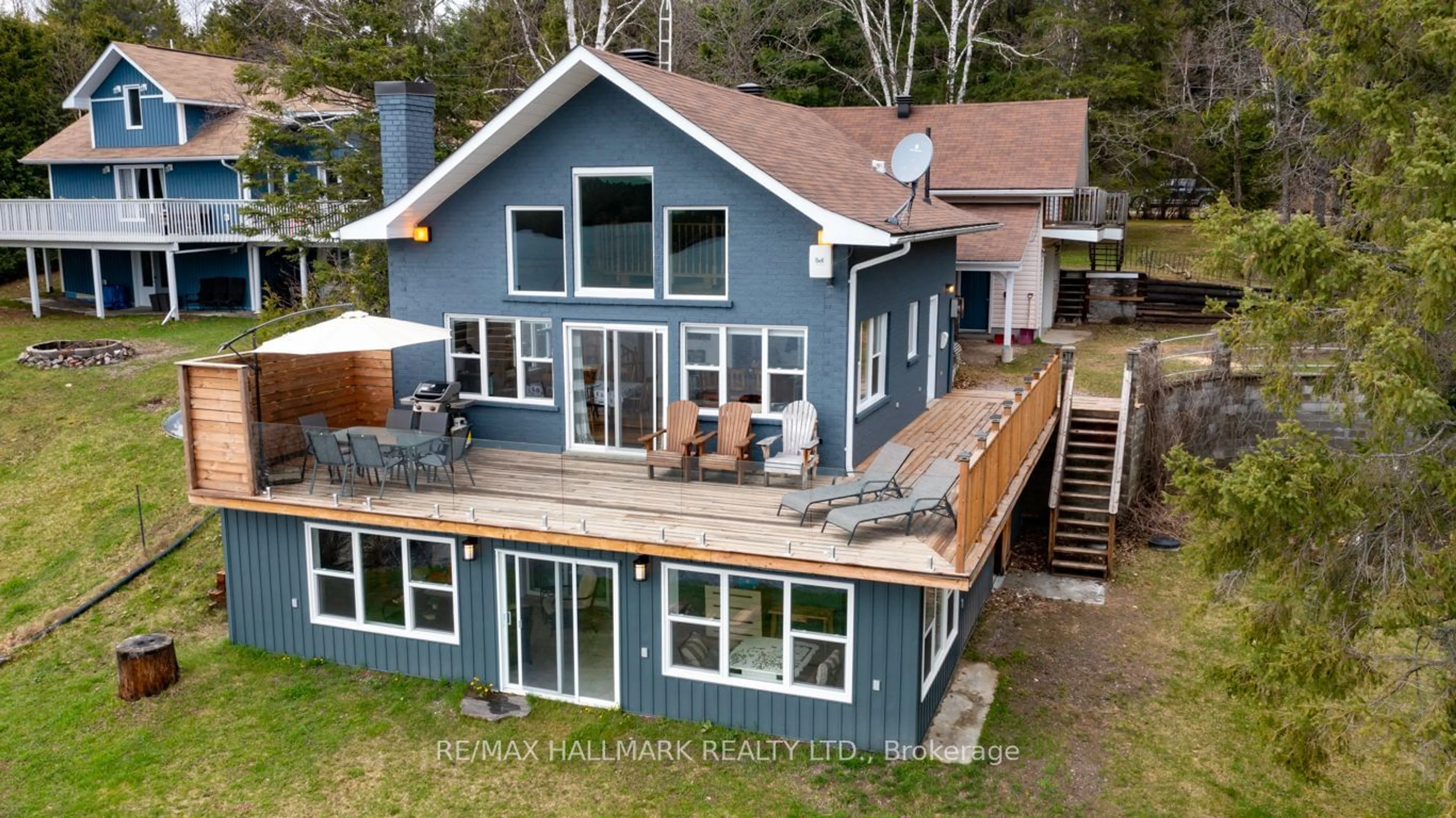 Frontside or backside of a home, cottage for 247 Blue Jay Rd, French River Ontario P0M 2N0