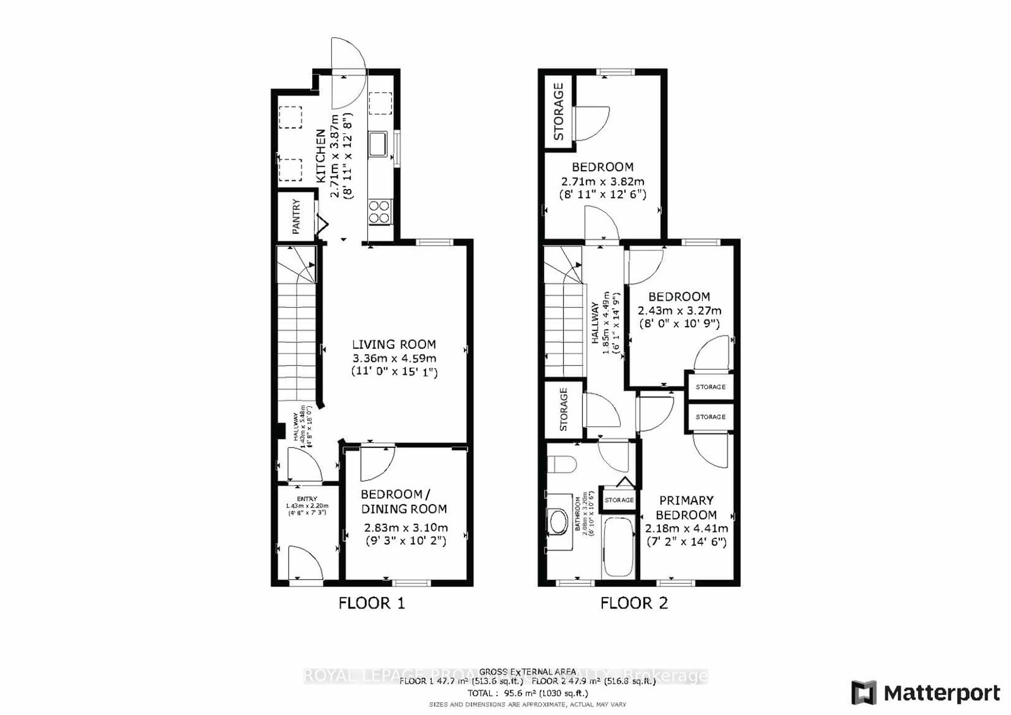 Floor plan for 36 Lower Union St, Kingston Ontario K7L 2M9