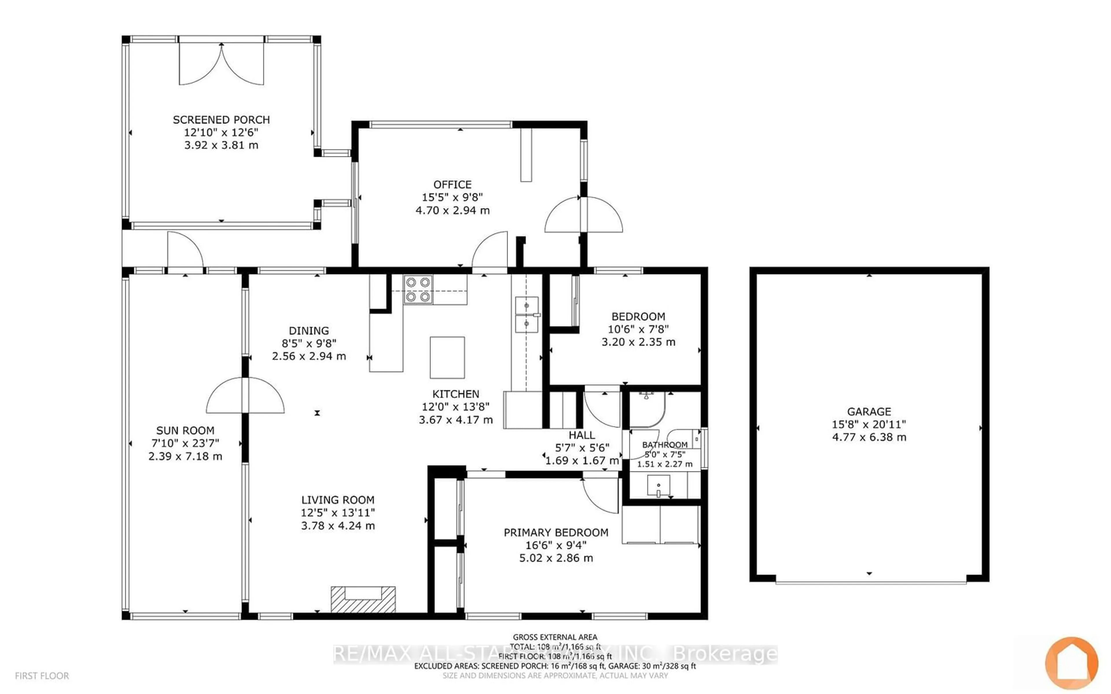 Floor plan for 357 Southam Dr, Kawartha Lakes Ontario K0M 1N0