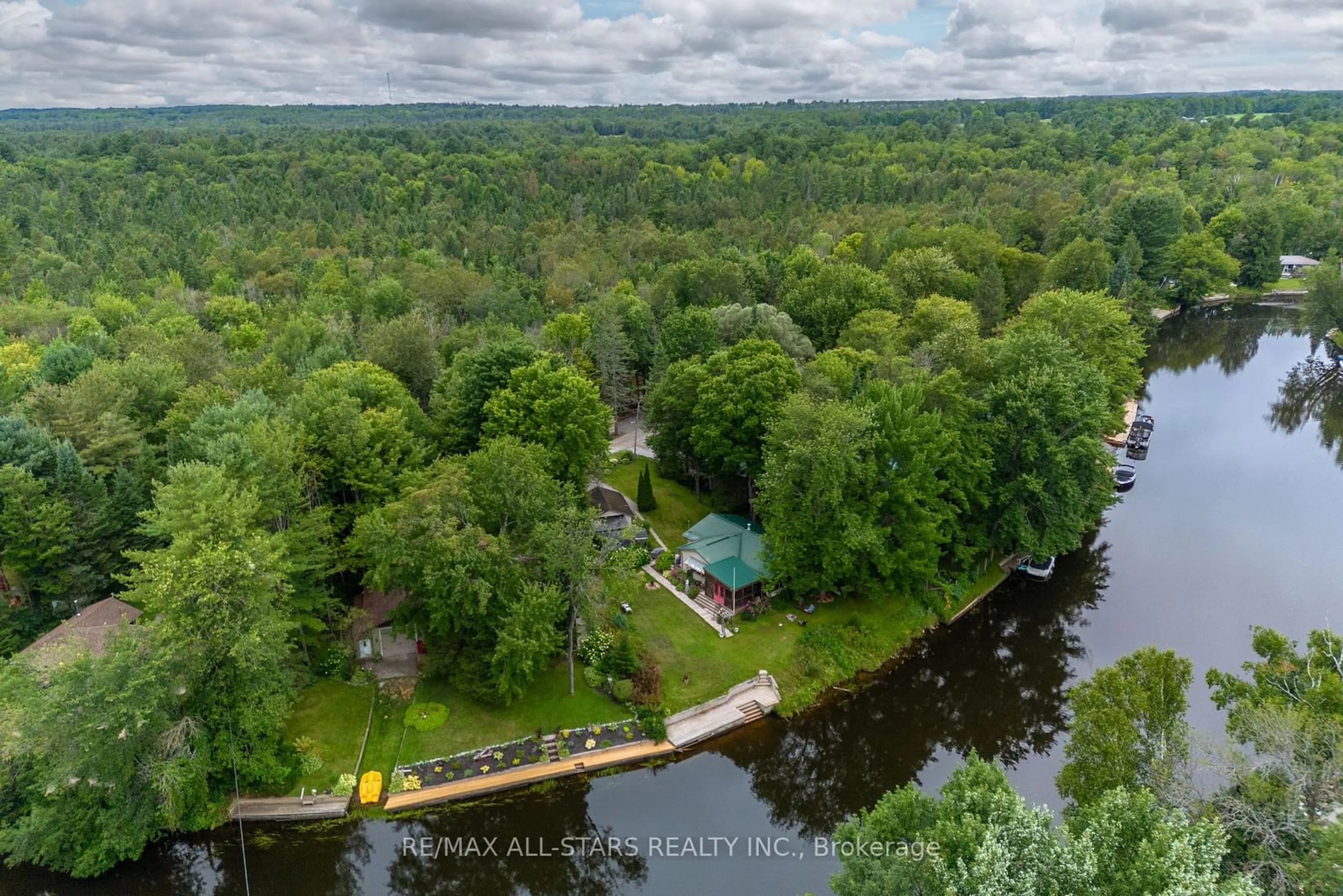 A pic from exterior of the house or condo, the view of lake or river for 357 Southam Dr, Kawartha Lakes Ontario K0M 1N0