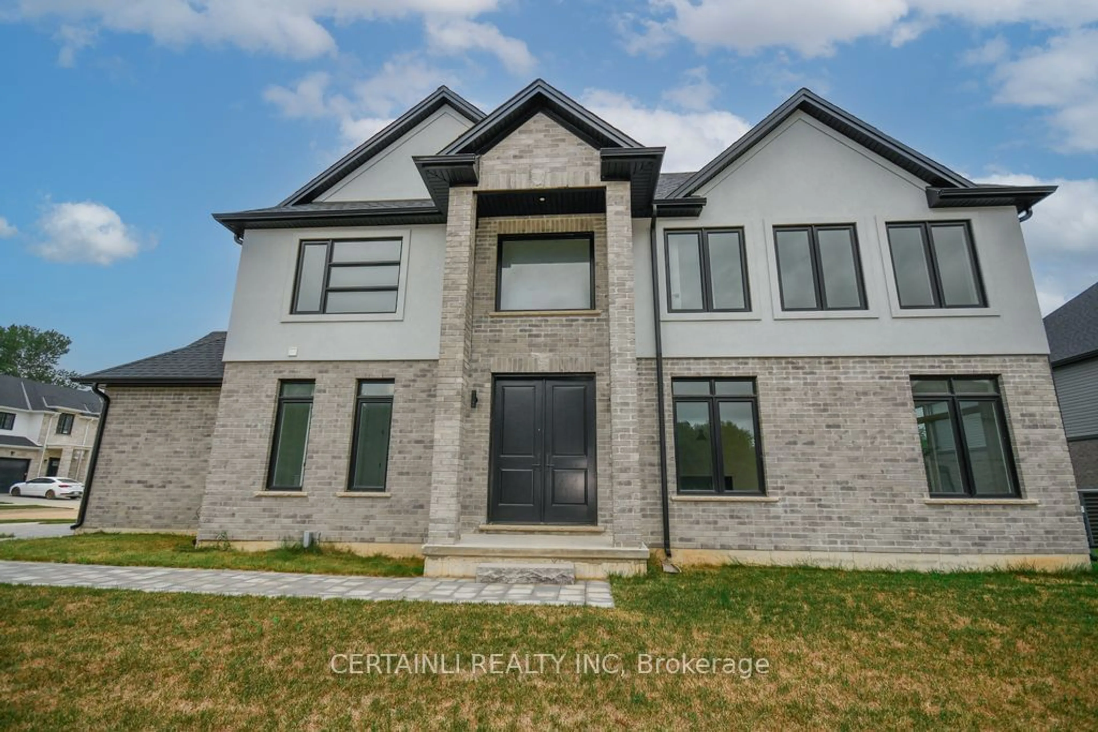 Home with brick exterior material for 1570 Chickadee Tr, London Ontario N6M 1G4