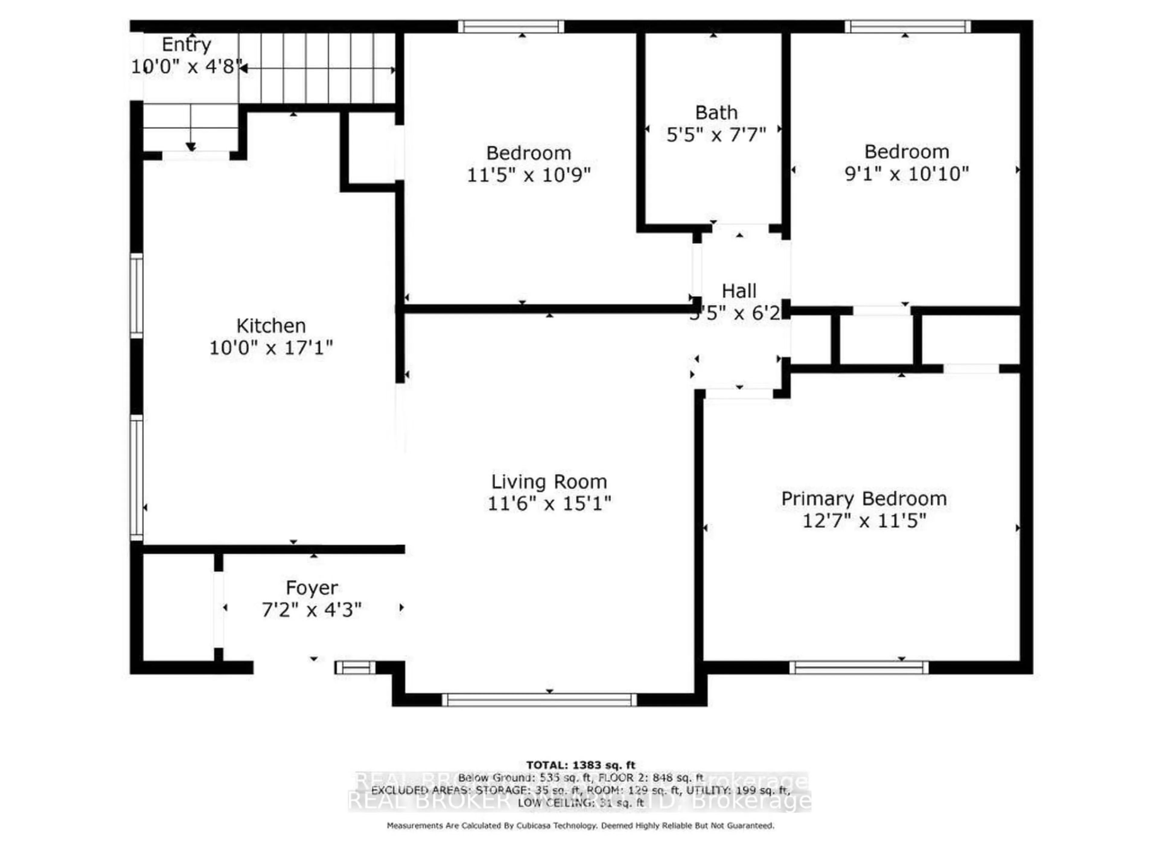 Floor plan for 39 Trillium Cres, London Ontario N5Y 4T3