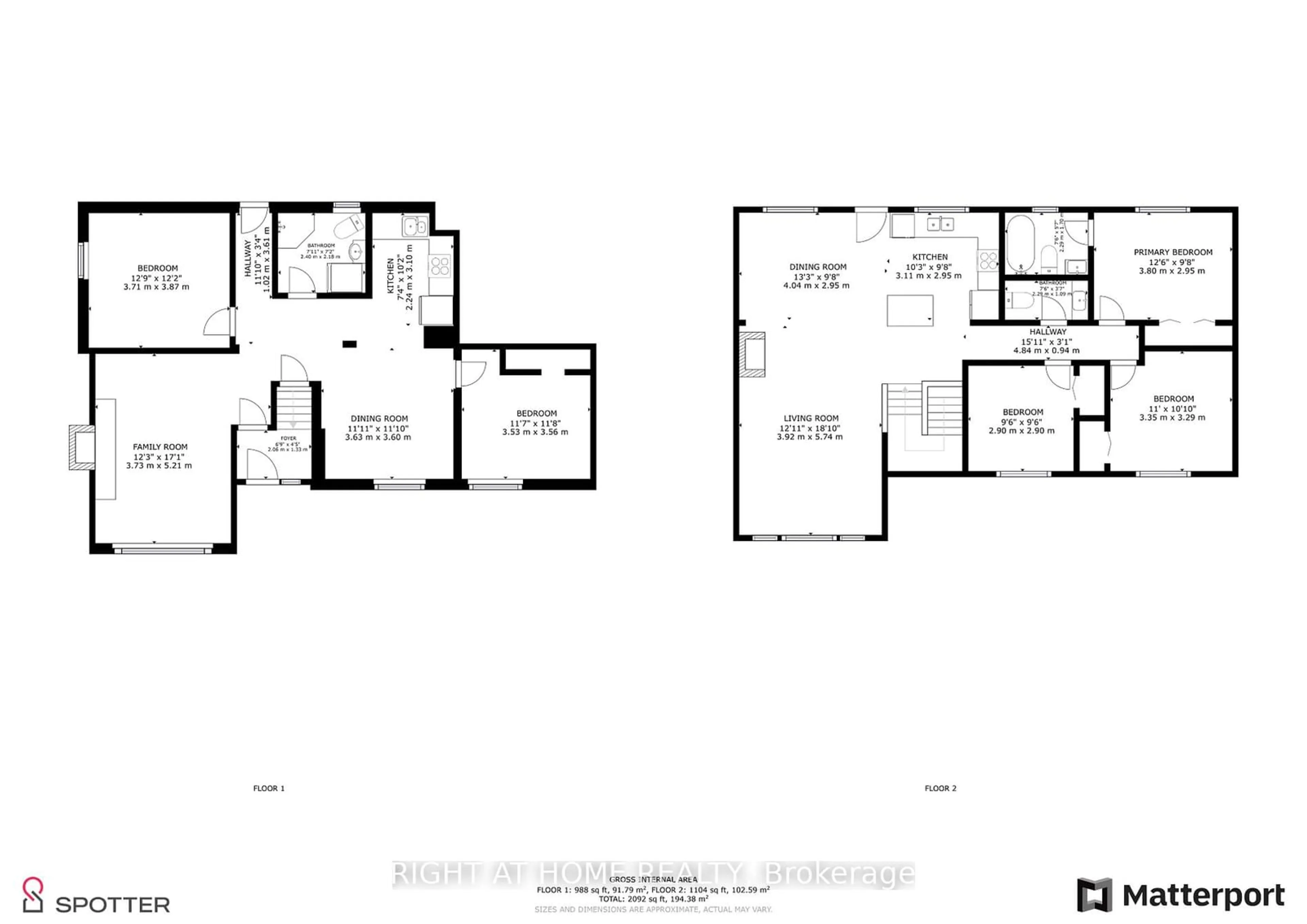 Floor plan for 470 John Frederick Dr, Hamilton Ontario L9G 2R2