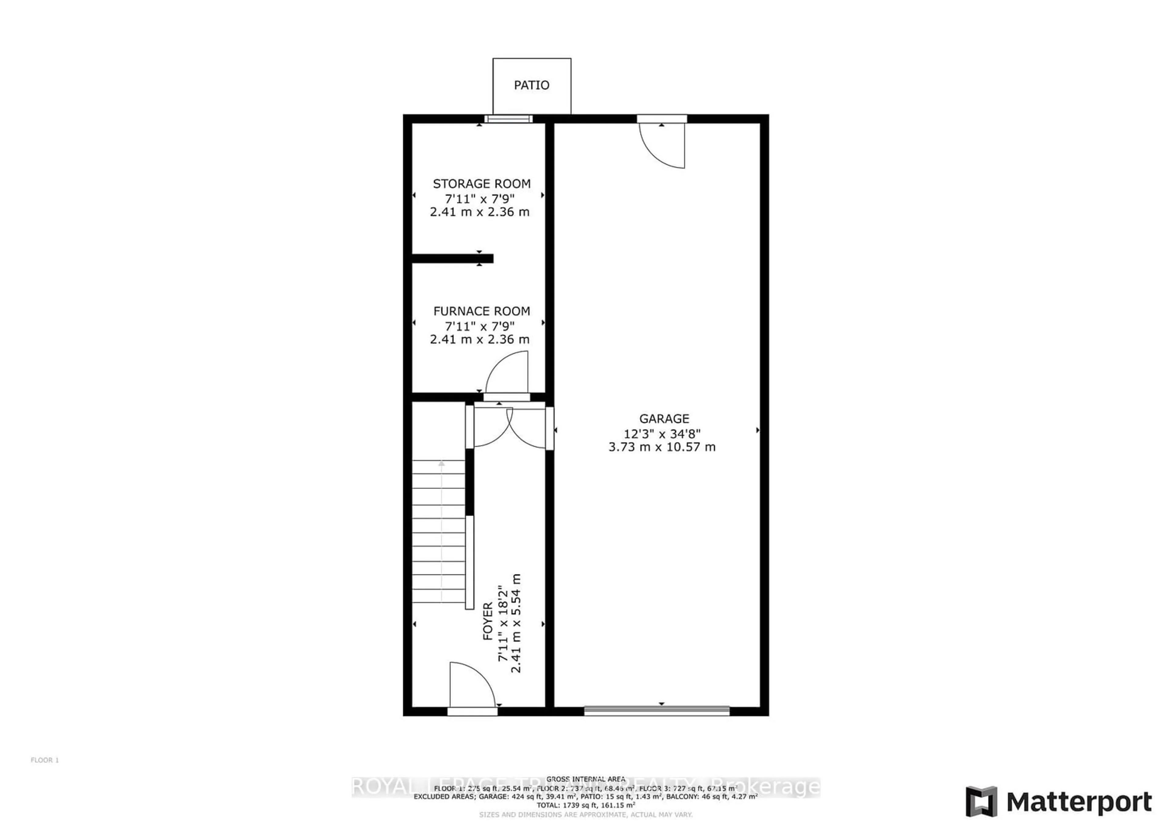 Floor plan for 1040 Coronation Dr #69, London Ontario N6G 0R8