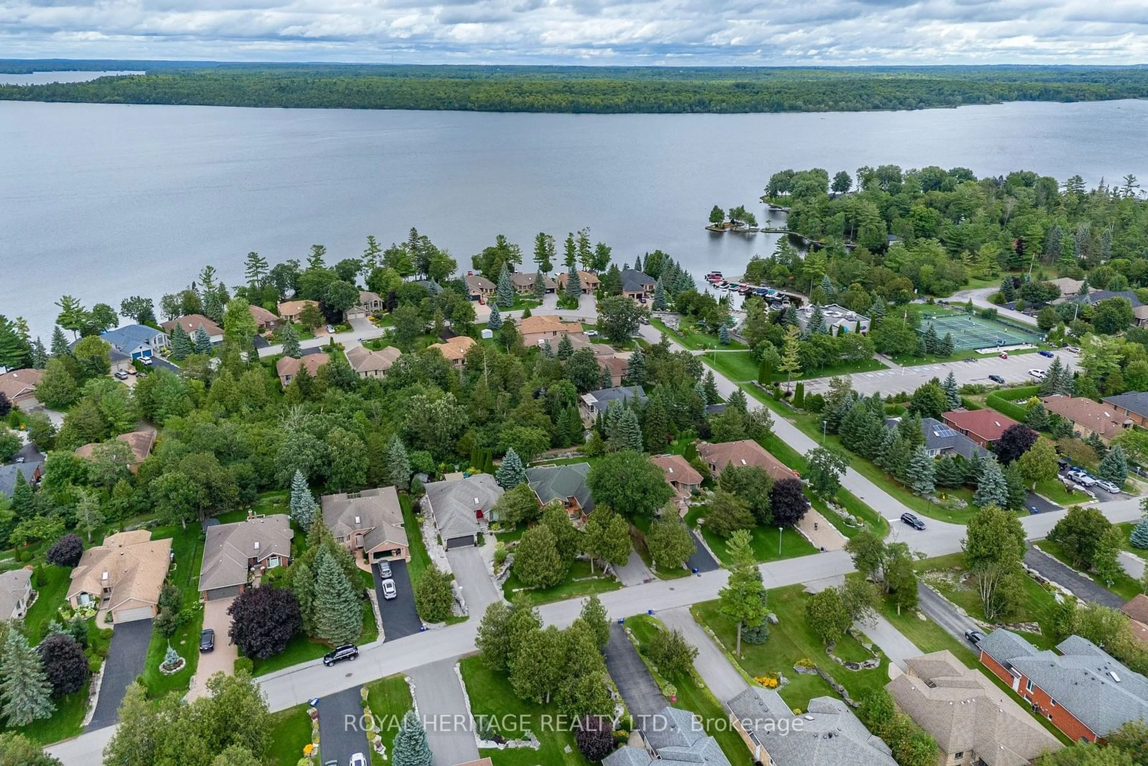 A pic from exterior of the house or condo, the view of lake or river for 12 Ports Dr, Kawartha Lakes Ontario K0M 1A0