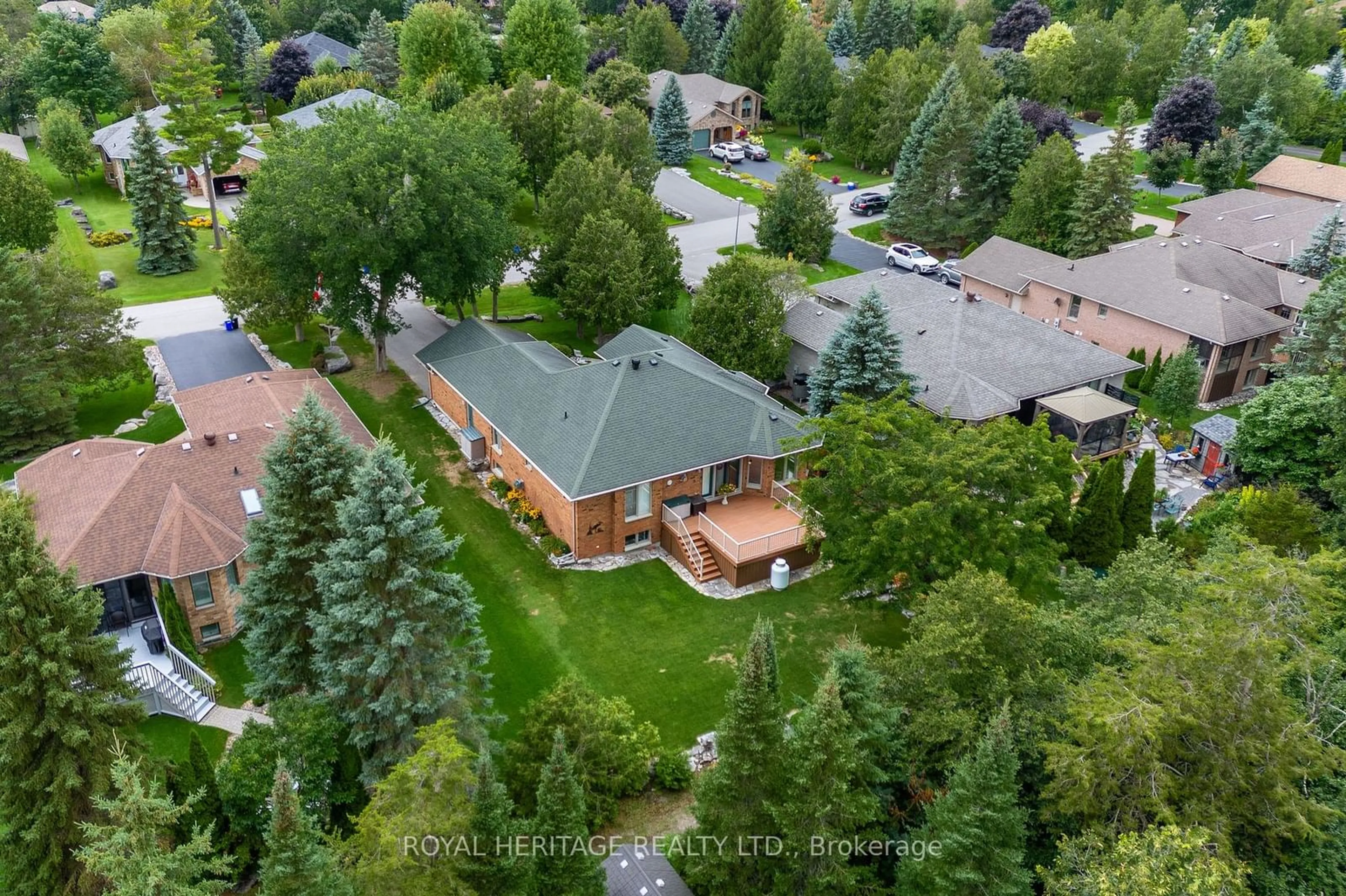 Frontside or backside of a home, the street view for 12 Ports Dr, Kawartha Lakes Ontario K0M 1A0