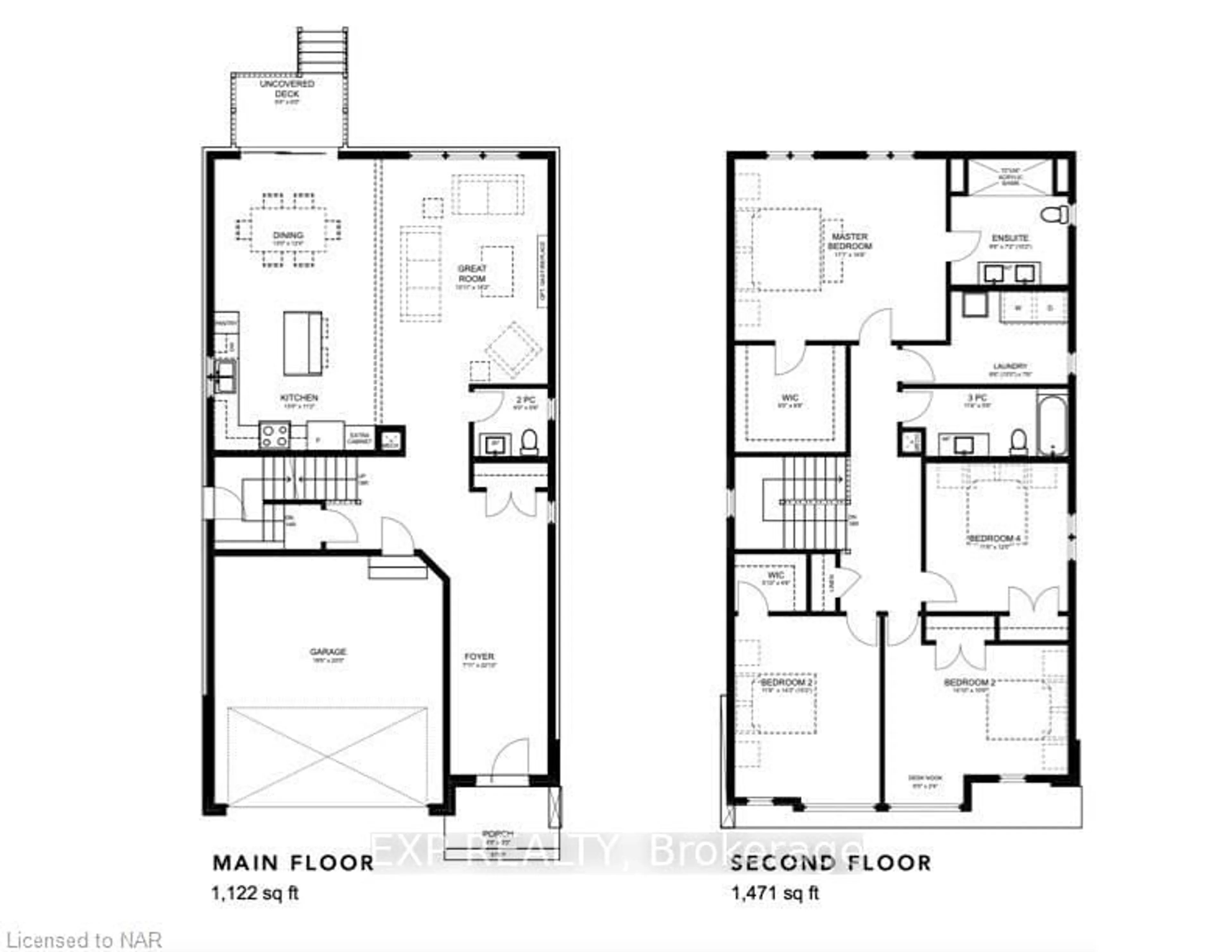 Floor plan for 49 Alicia Cres, Thorold Ontario L2V 0M1