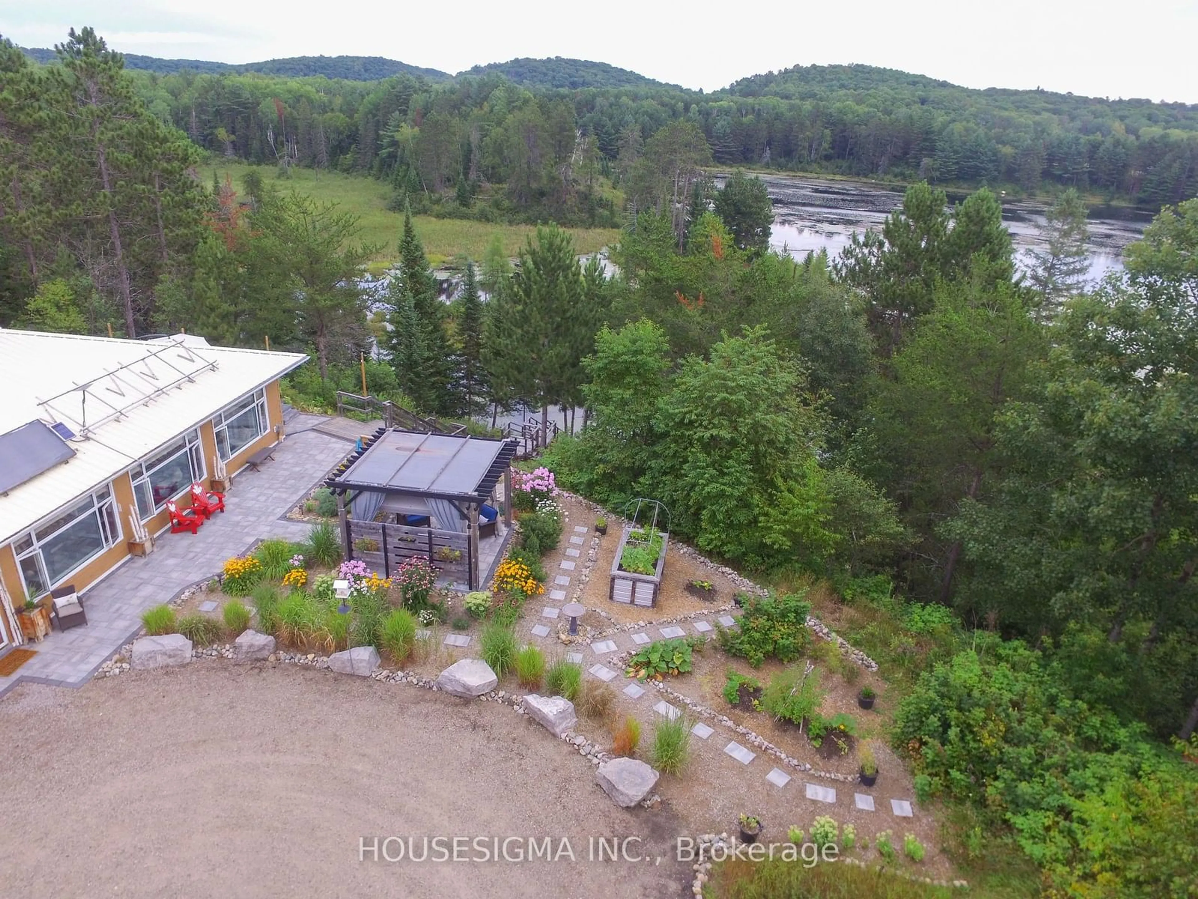 Patio, the view of lake or river for 188 Paugh Lake Rd, Madawaska Valley Ontario K0J 1B0