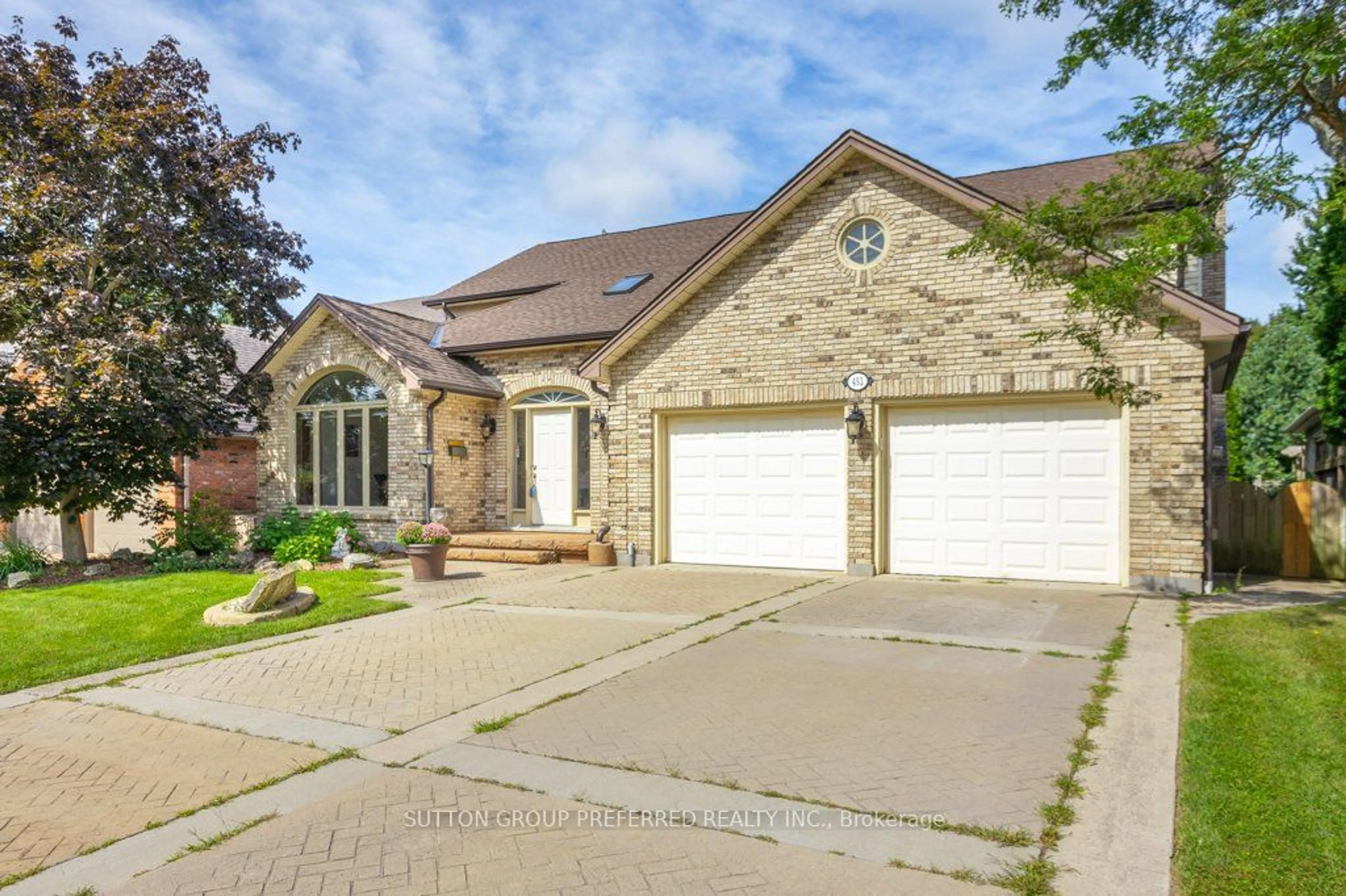 Home with brick exterior material for 453 Grangeover Ave, London Ontario N6G 4K8