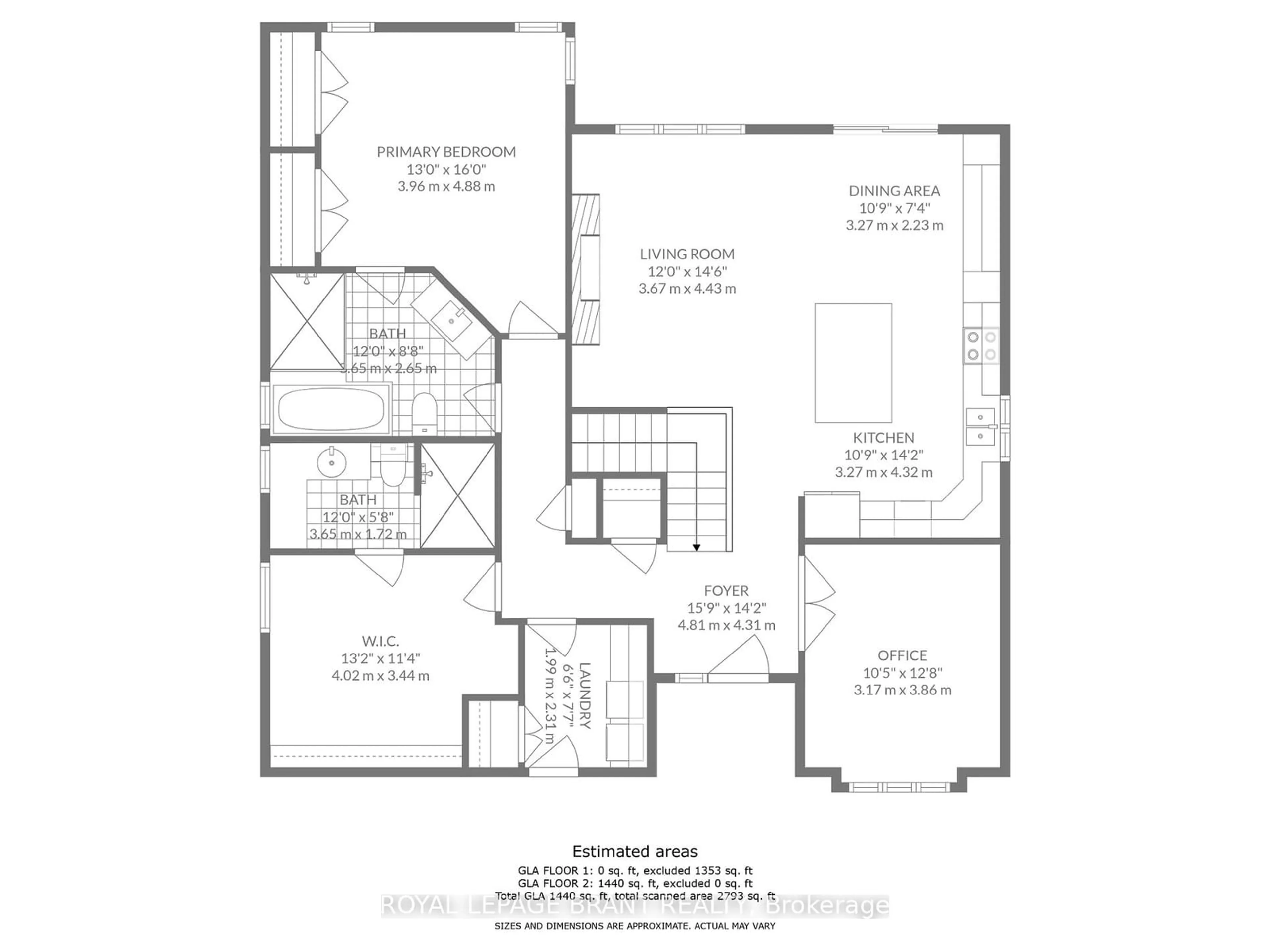 Floor plan for 5 Edgar Pl, Brant Ontario N3L 0H4