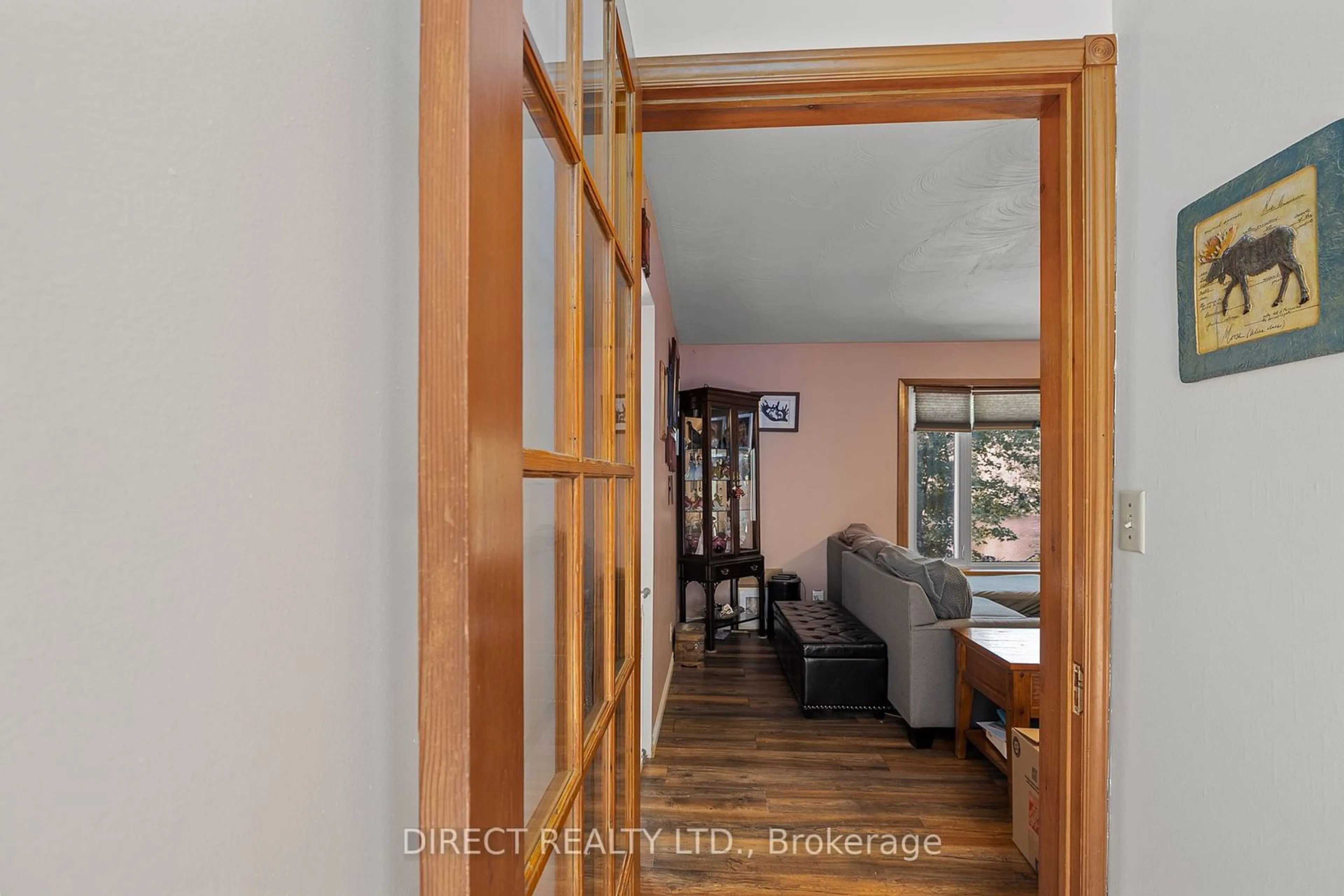 Indoor foyer, wood floors for 301 Sherry Rd, Tweed Ontario K0K 3H0