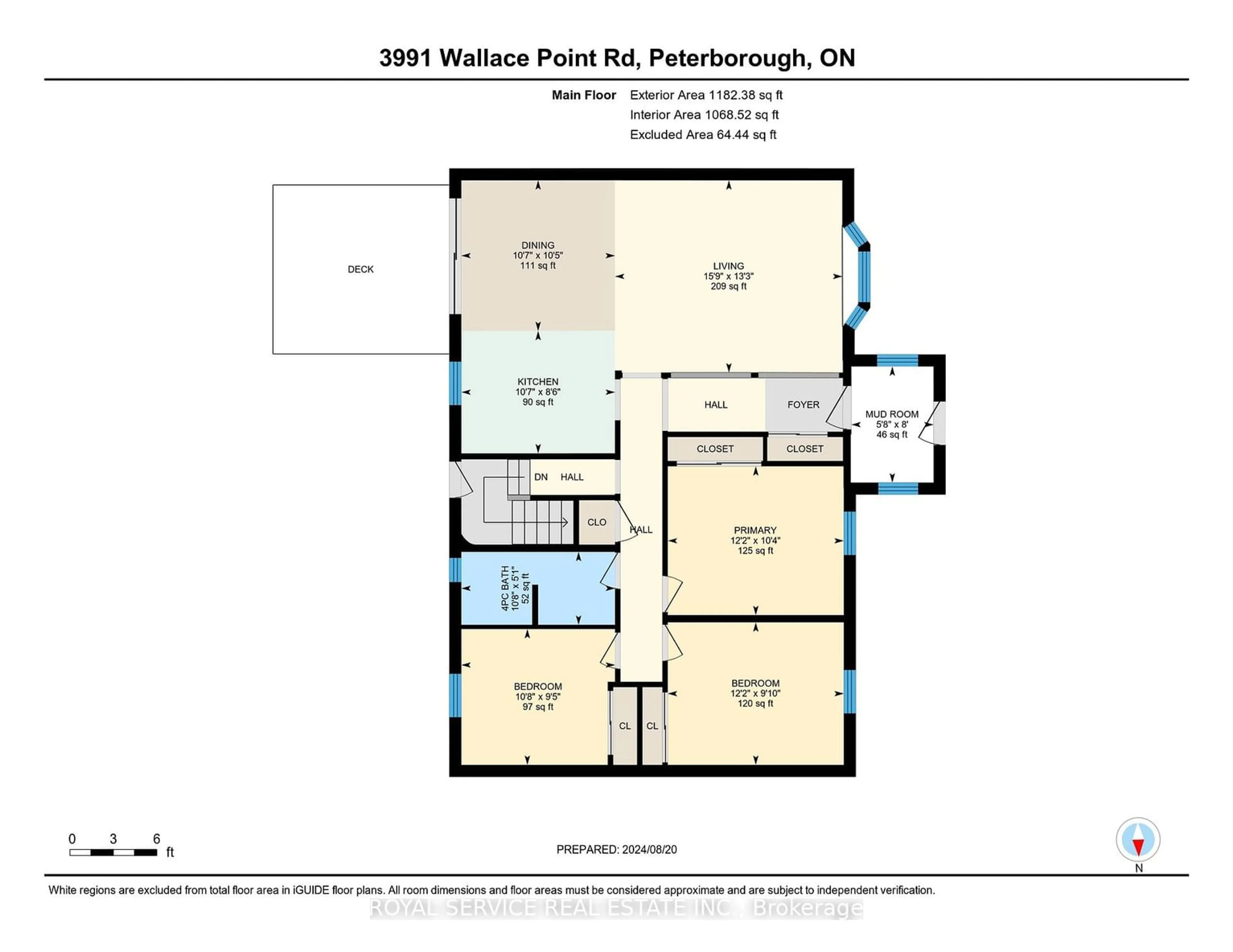 Floor plan for 3991 Wallace Point Rd, Otonabee-South Monaghan Ontario K9J 0E4