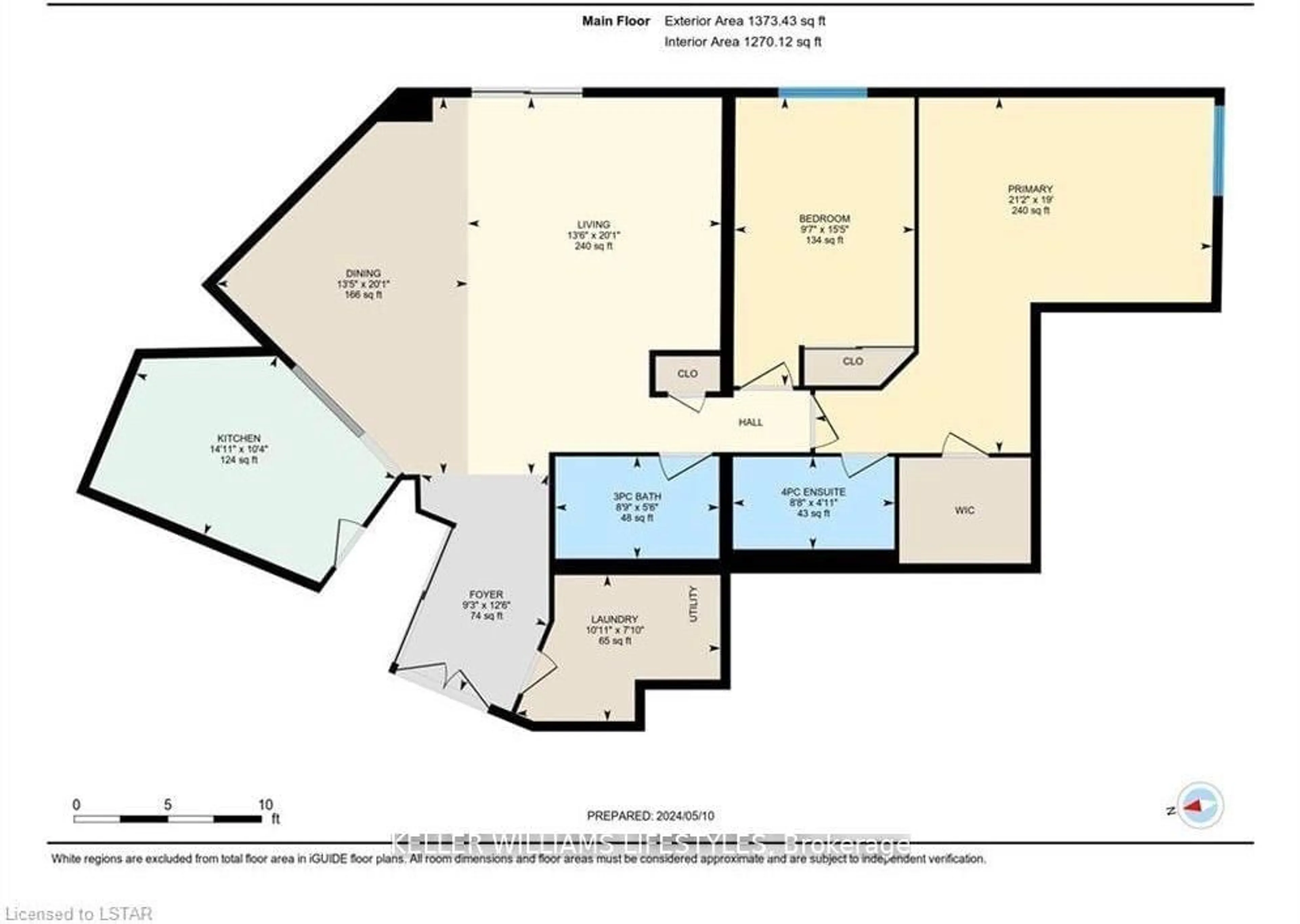 Floor plan for 500 TALBOT St #1502, London Ontario N6A 2S3