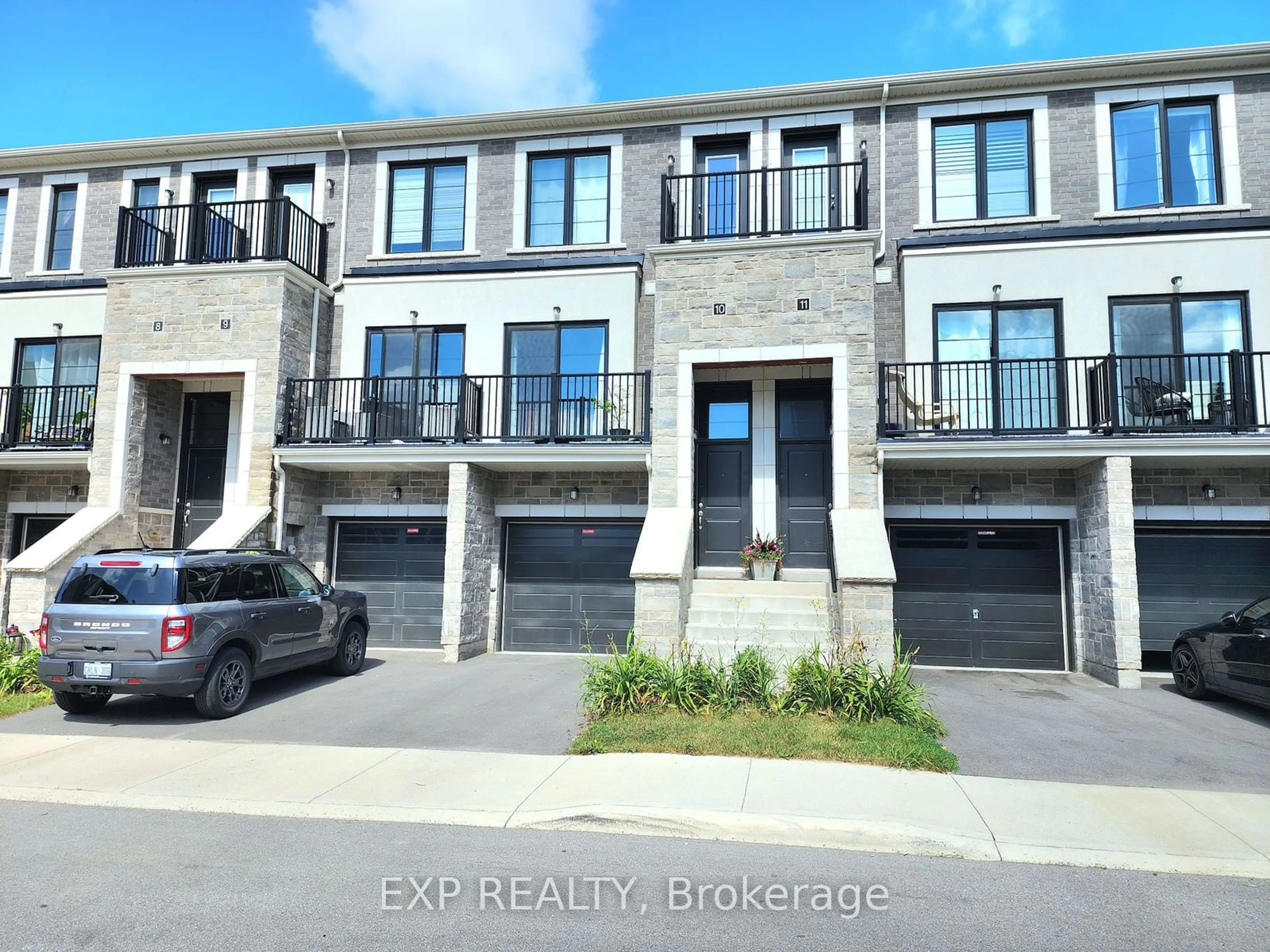 A pic from exterior of the house or condo, the street view for 383 Dundas St #10, Hamilton Ontario L0R 2H3