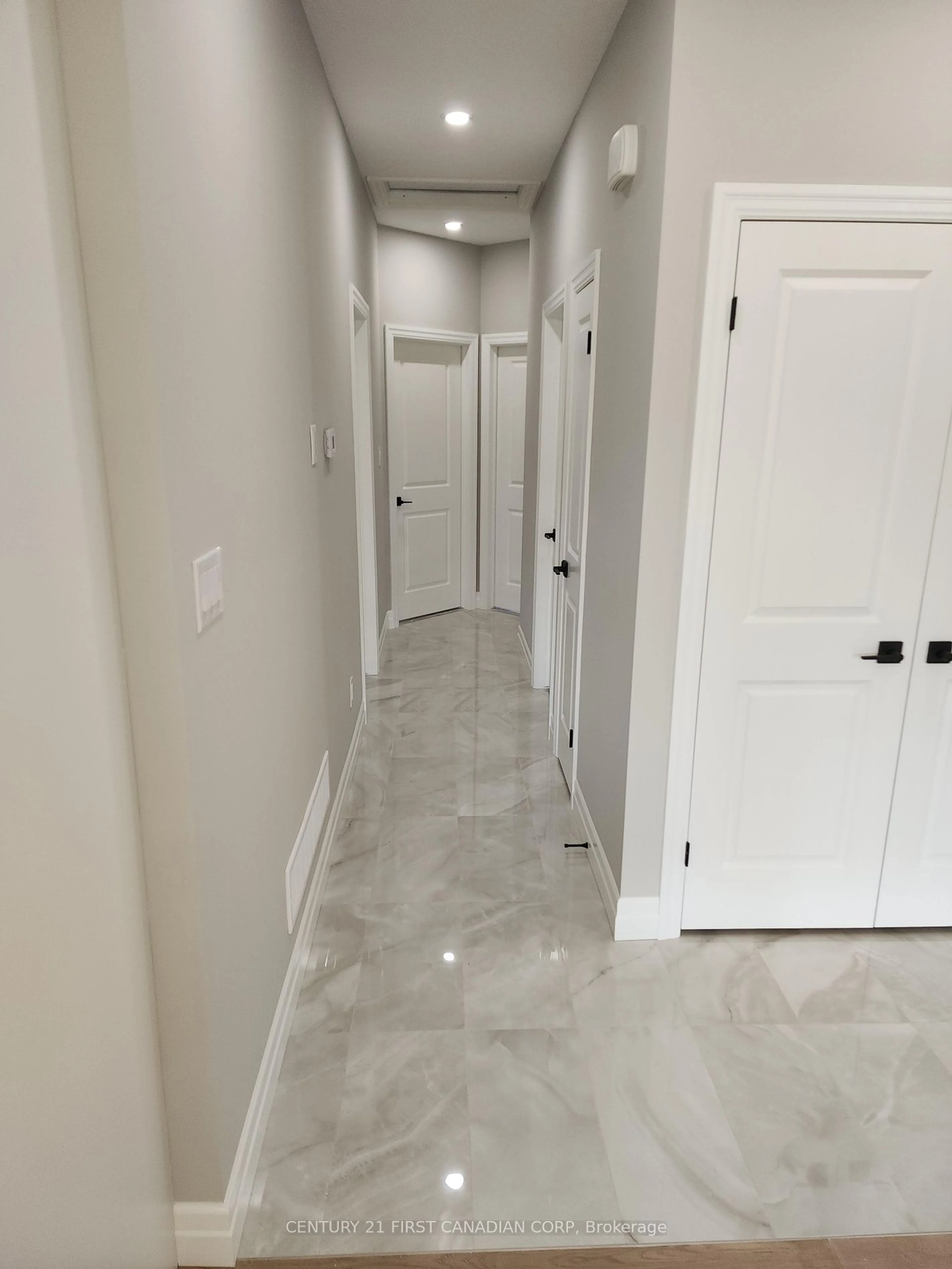 Indoor entryway, cement floor for 134 King St, Lambton Shores Ontario N0M 2L0