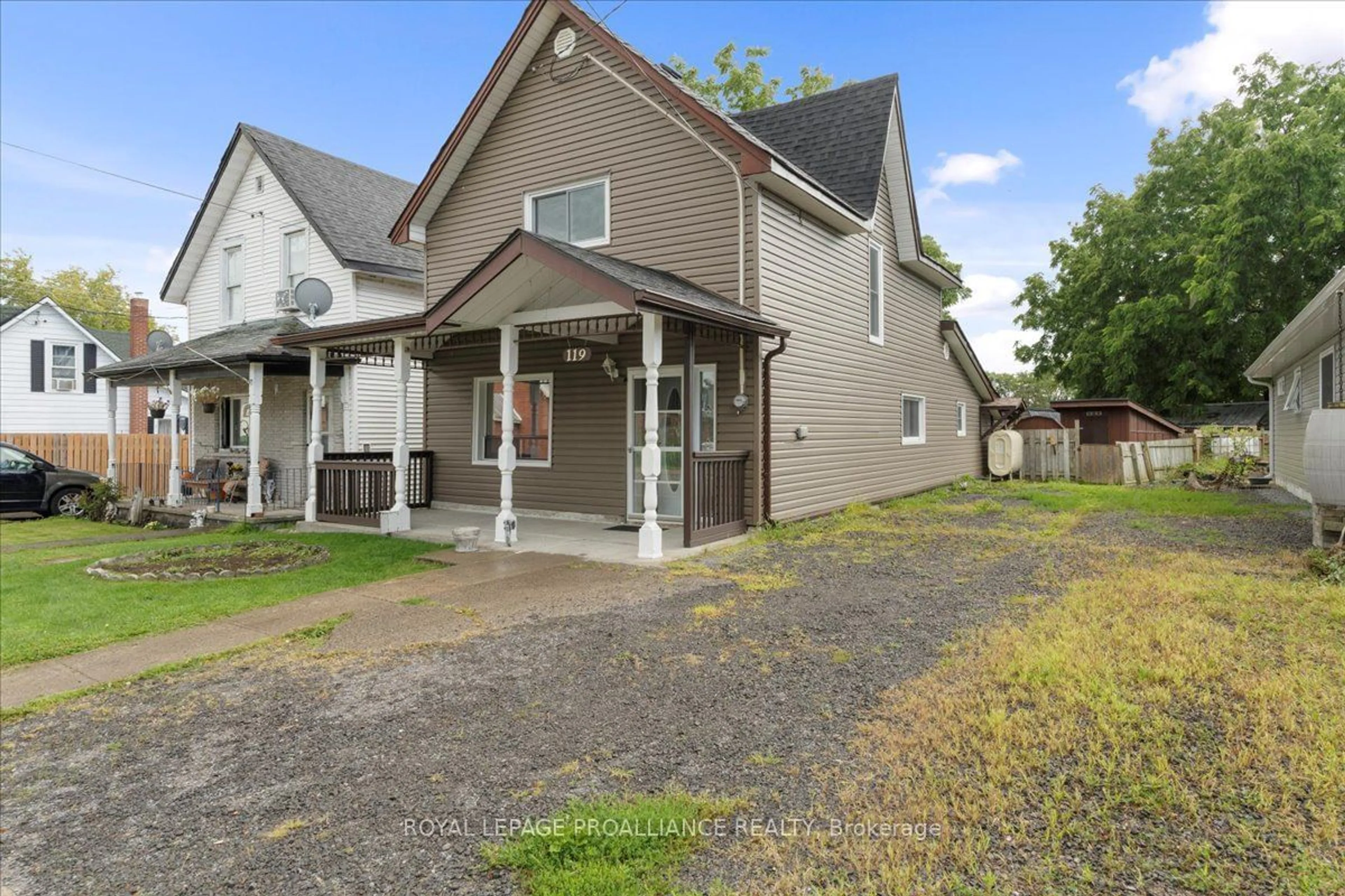 Frontside or backside of a home, cottage for 119 Fourth St, Deseronto Ontario K0K 1X0